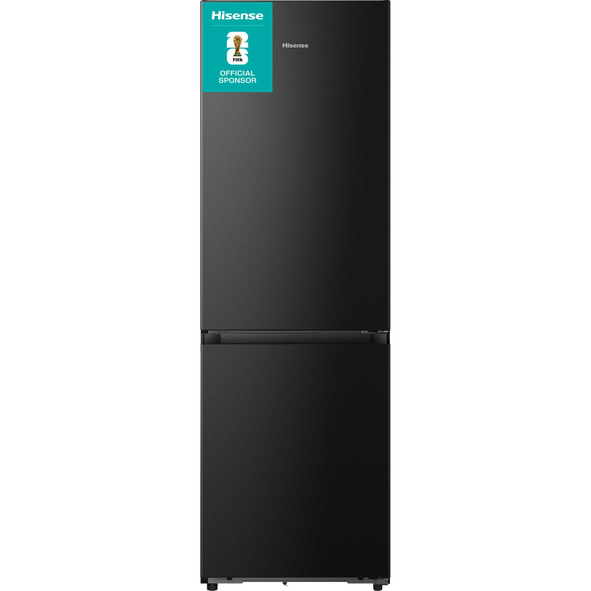 RB5K330GSFC 330l Total No Frost Fridge Freezer - Black