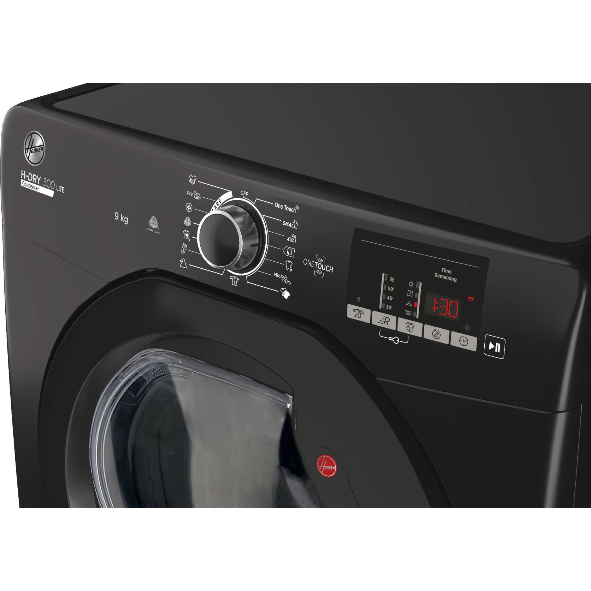 H-Dry 300 Lite 9kg Condenser Tumble Dryer - HLE C9DGB-80