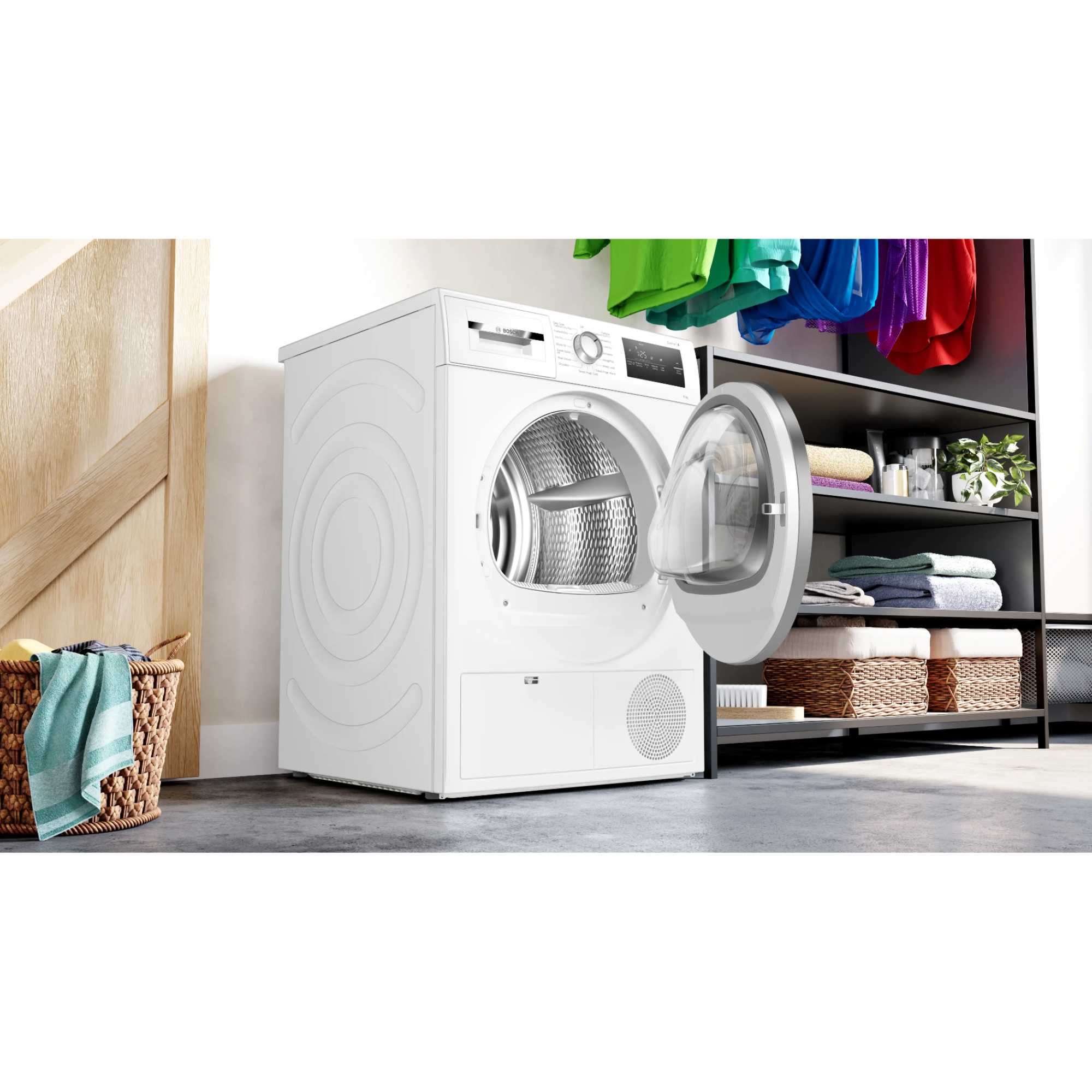 WTN83203GB Series 4 8kg Condenser Tumble Dryer - White