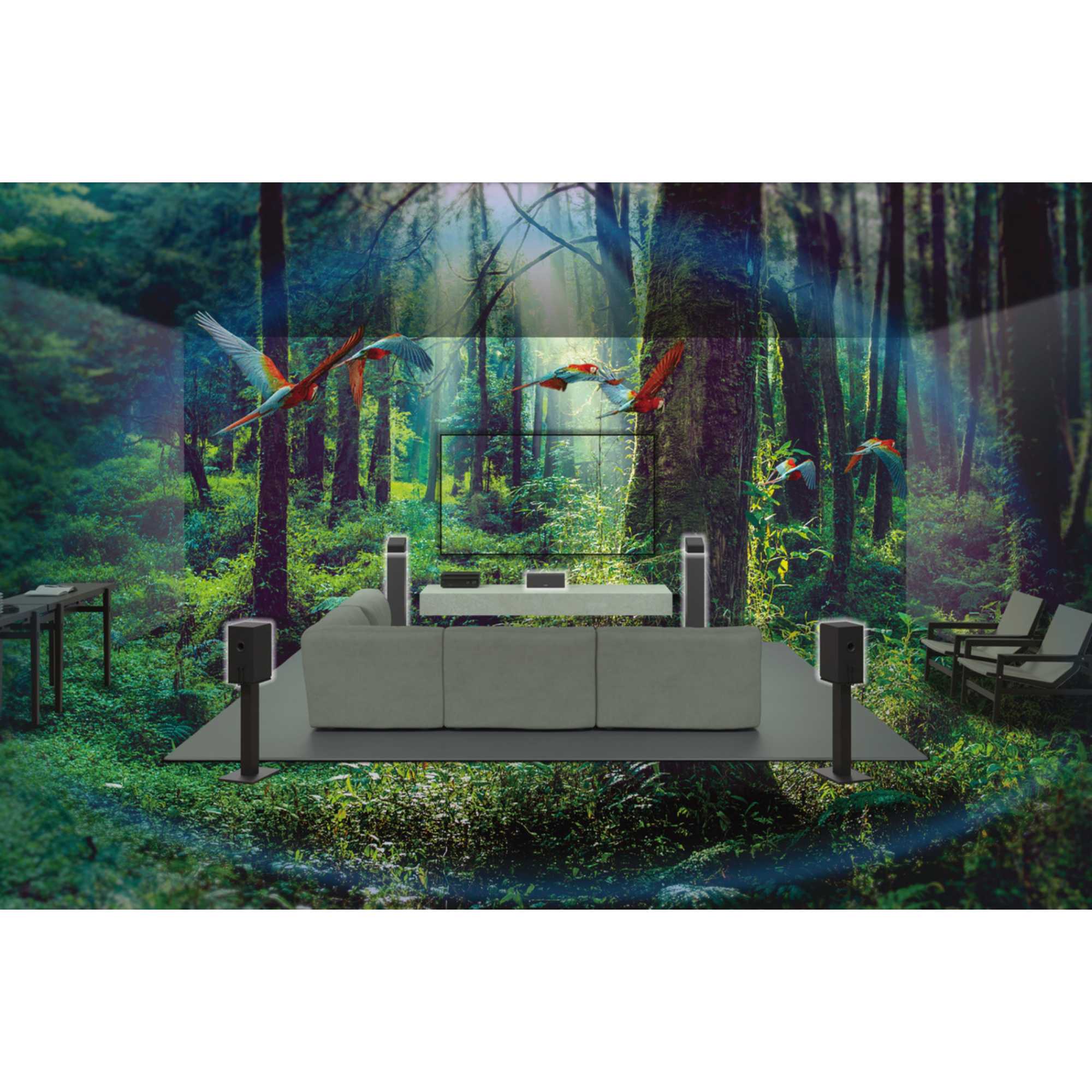 TA-AN1000 7.2 Channel 8K A/V Amplifier - Black