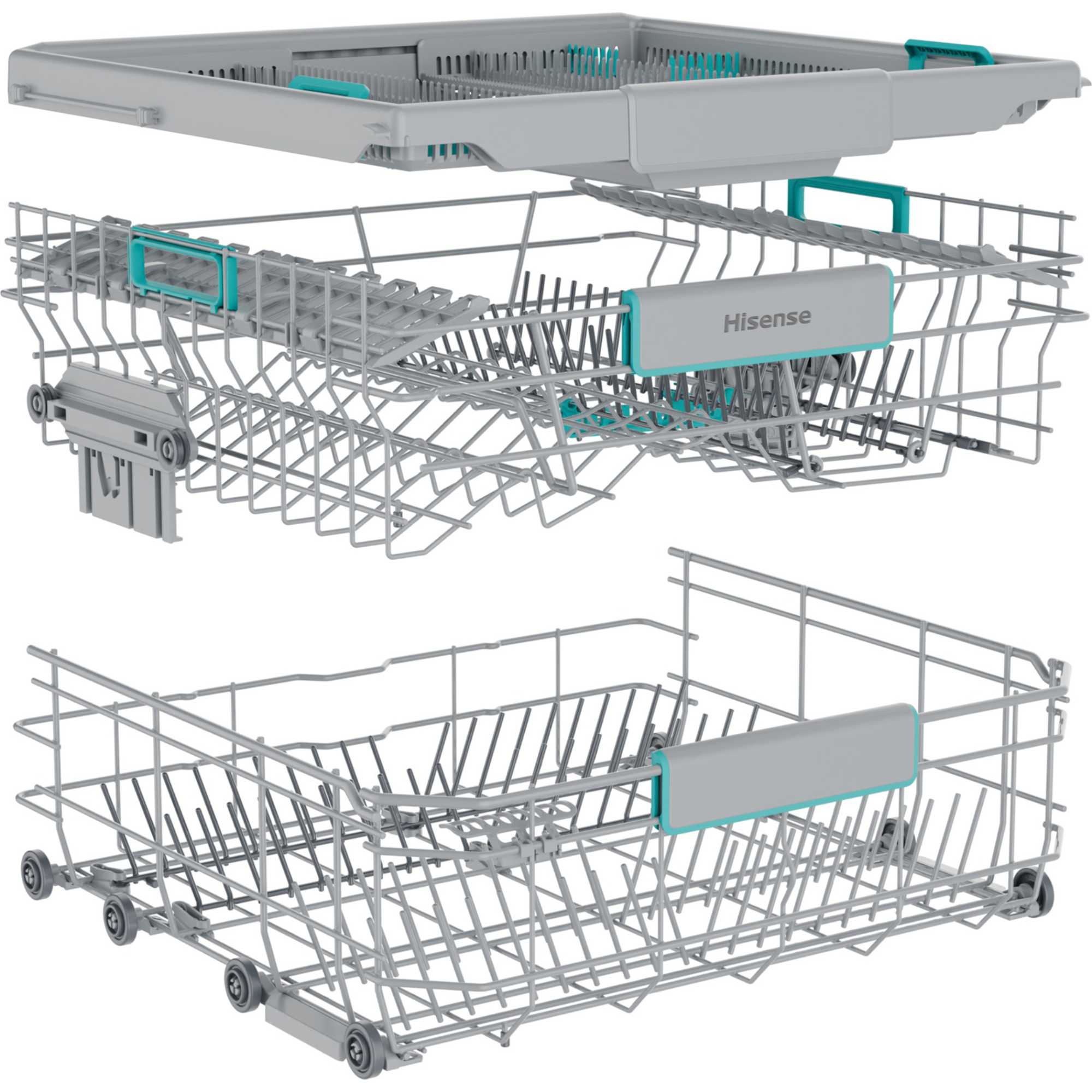 HS663A90XUK Freestanding Dishwasher 16 Place Settings with AutoDry - S/Steel