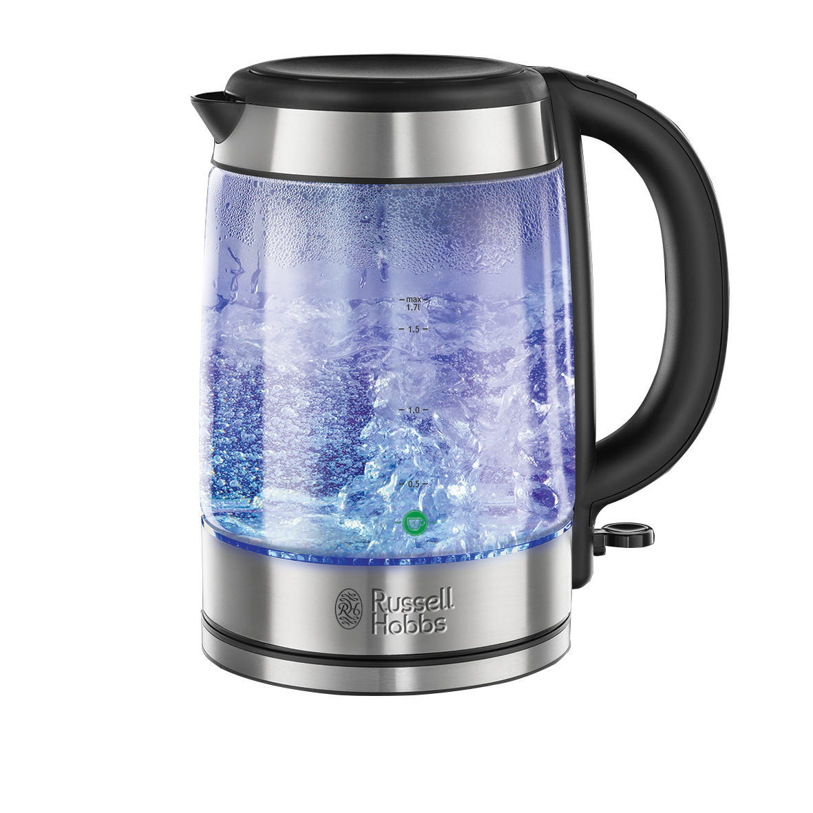21600-10 3000w Jug Kettle with Boil Dry Protection - Stainless Steel