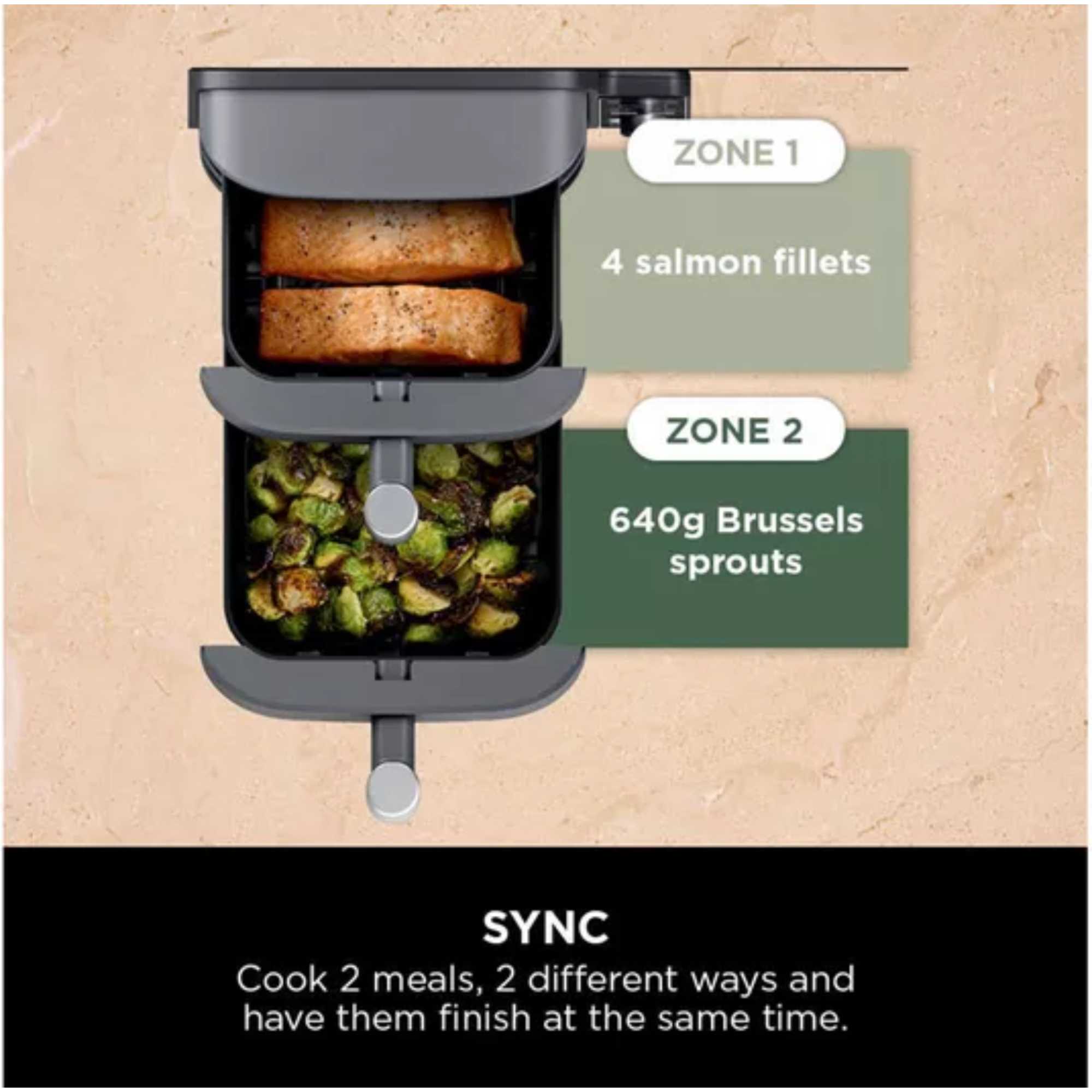 Double Stack XL 9.5L Air Fryer SL400UK