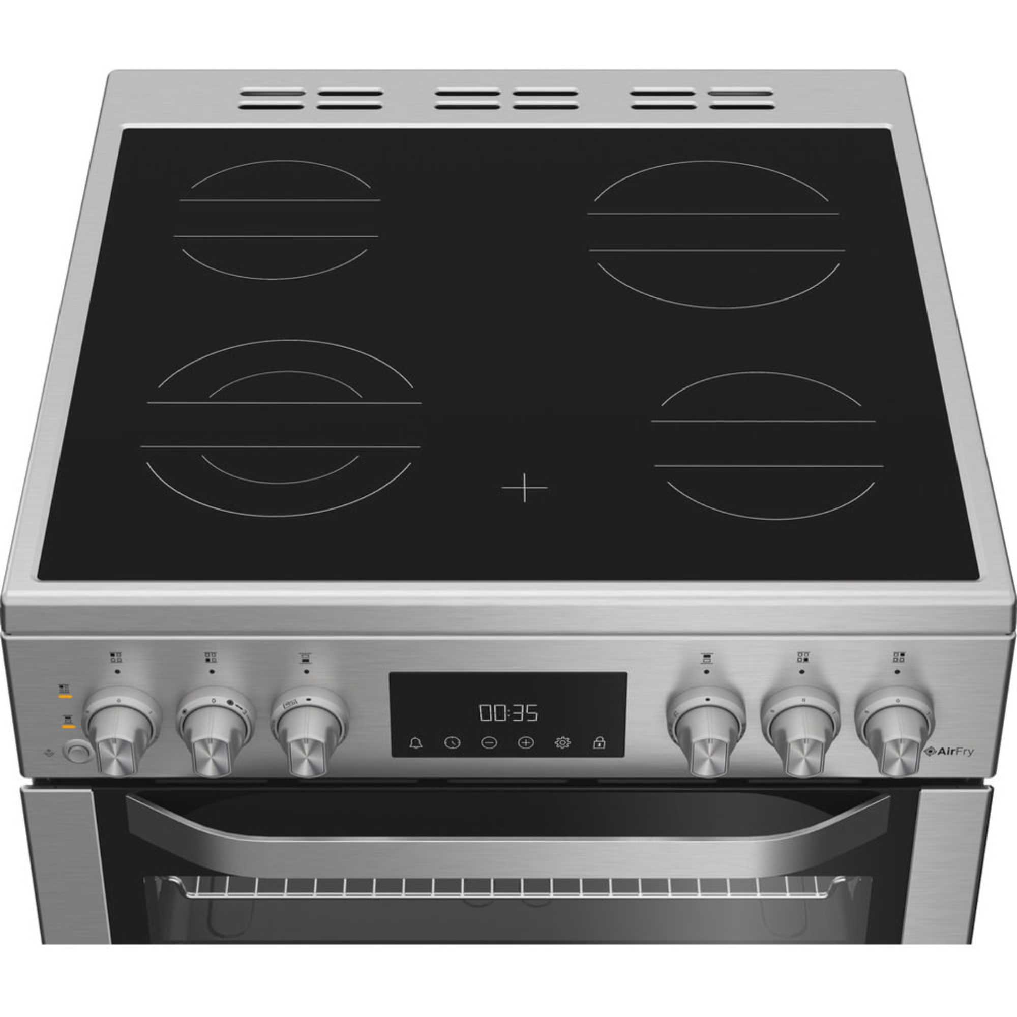 60cm Electric Double Cooker Cooker - HDE6VDCASX