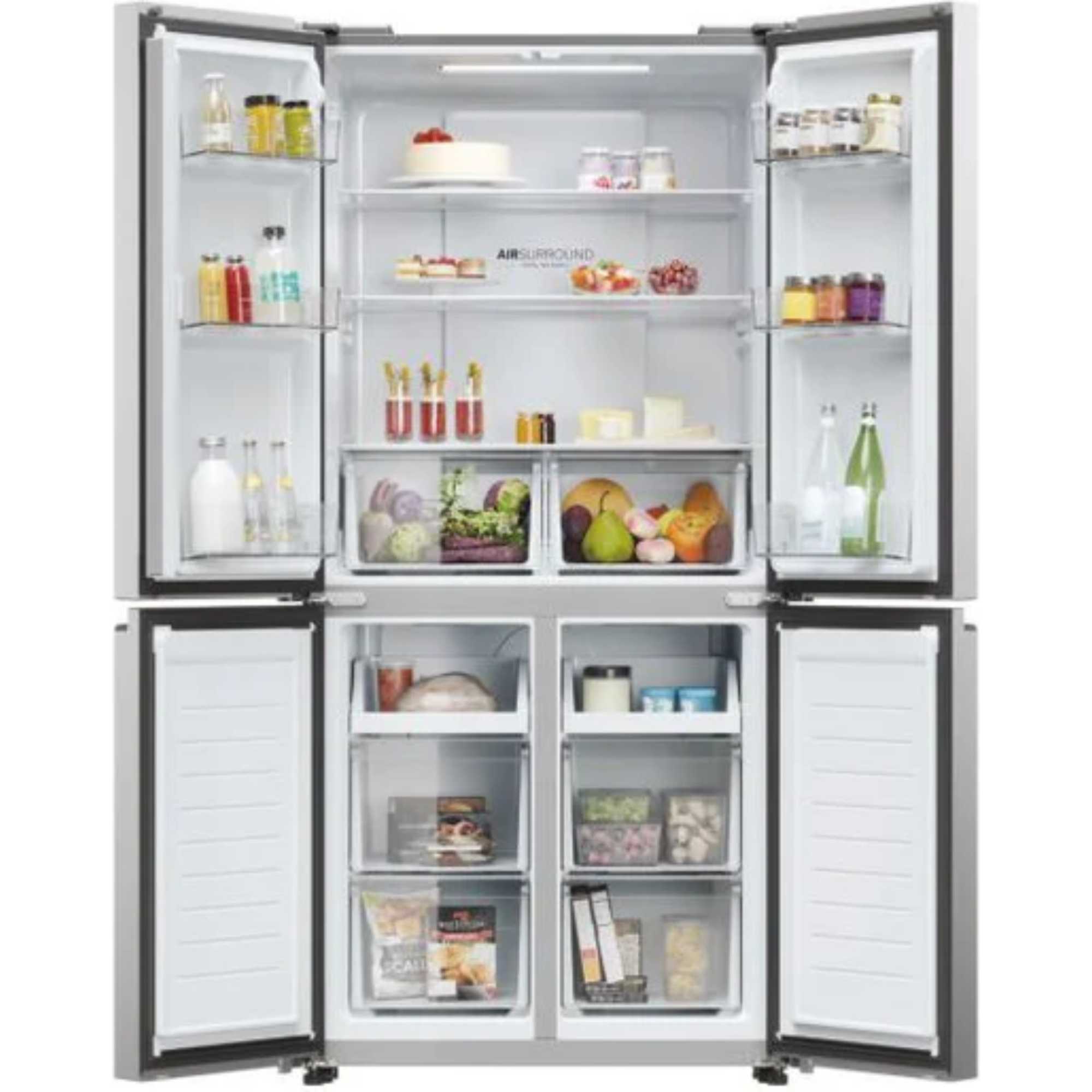 American Style Fridge Freezer 60/40 No Frost - Inox HCR3818ENMM