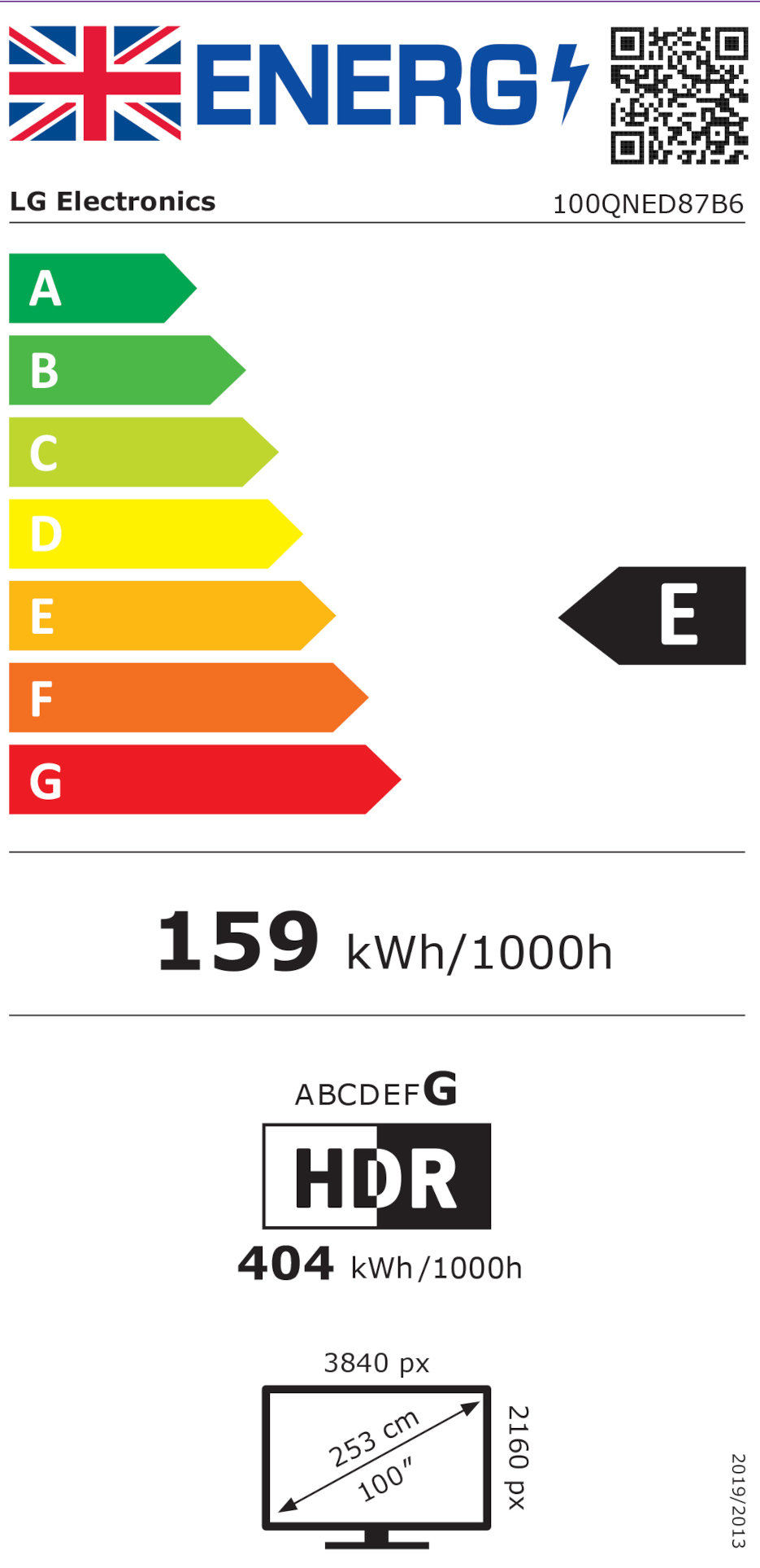 LG QNED87 100" 4K QNED Mini LED Smart TV