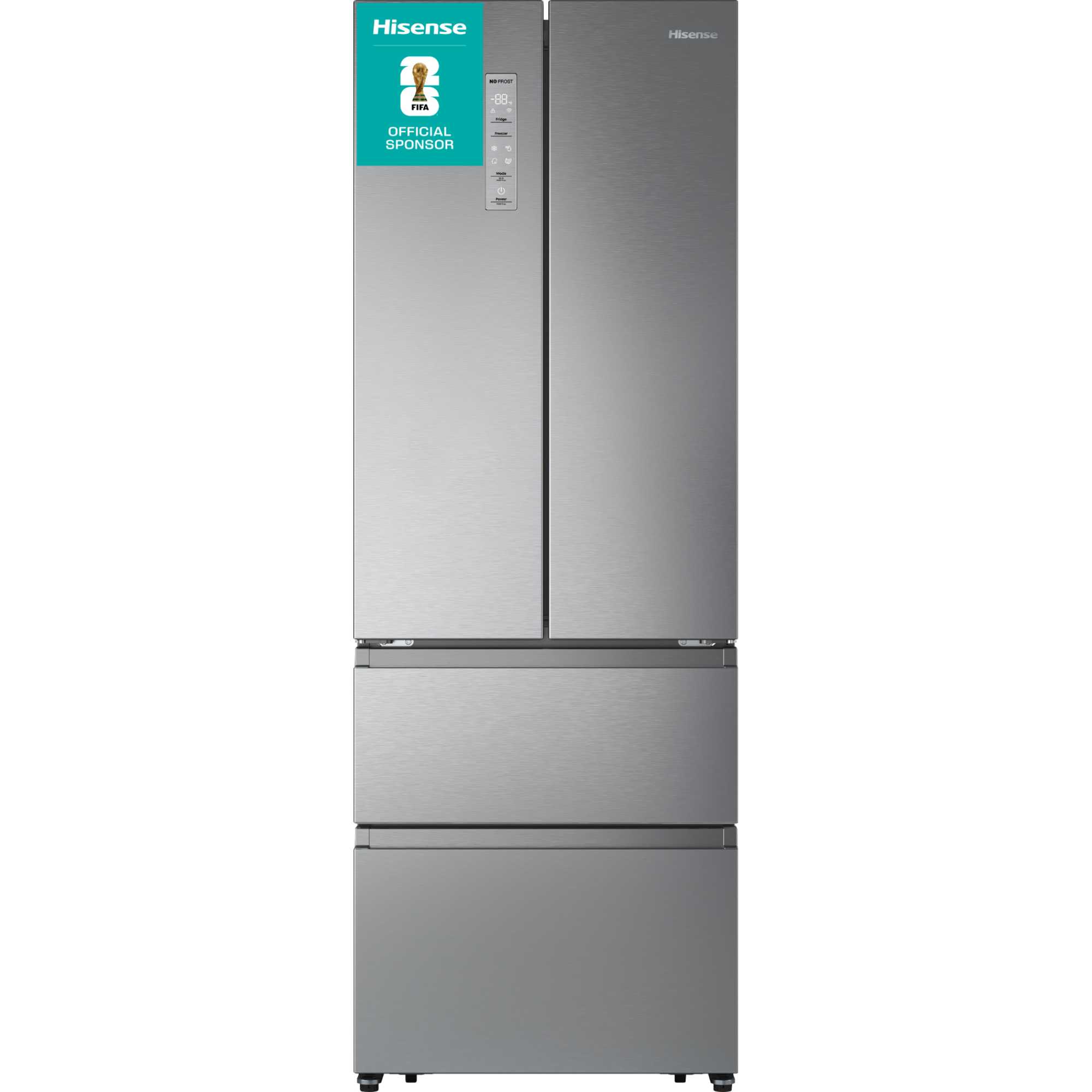 American Style Fridge Freezer 60/40 Total No Frost - Inox Look - RF632N4AIE1
