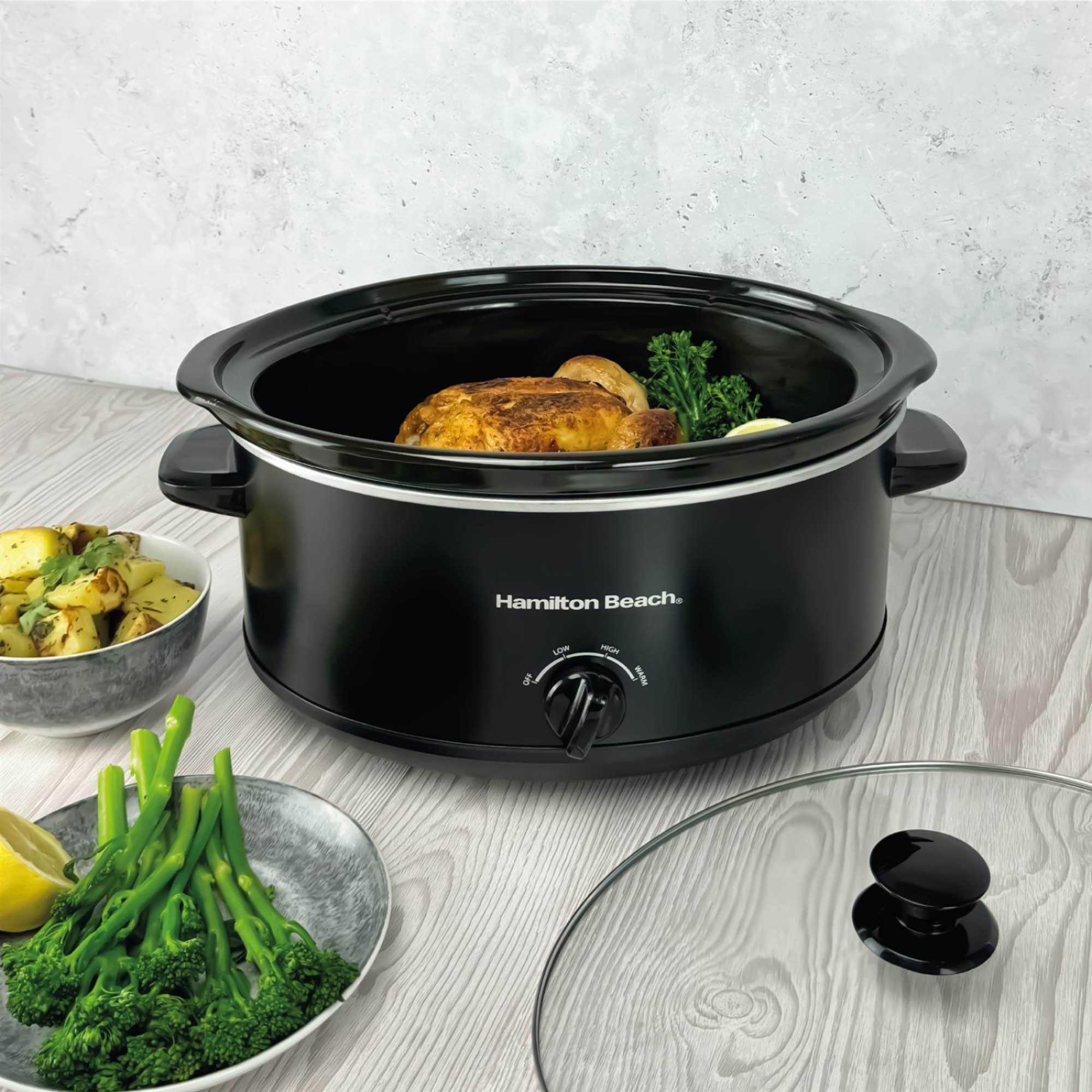 HBSC070B The Family Favourite 6.5L Slow Cooker - Black
