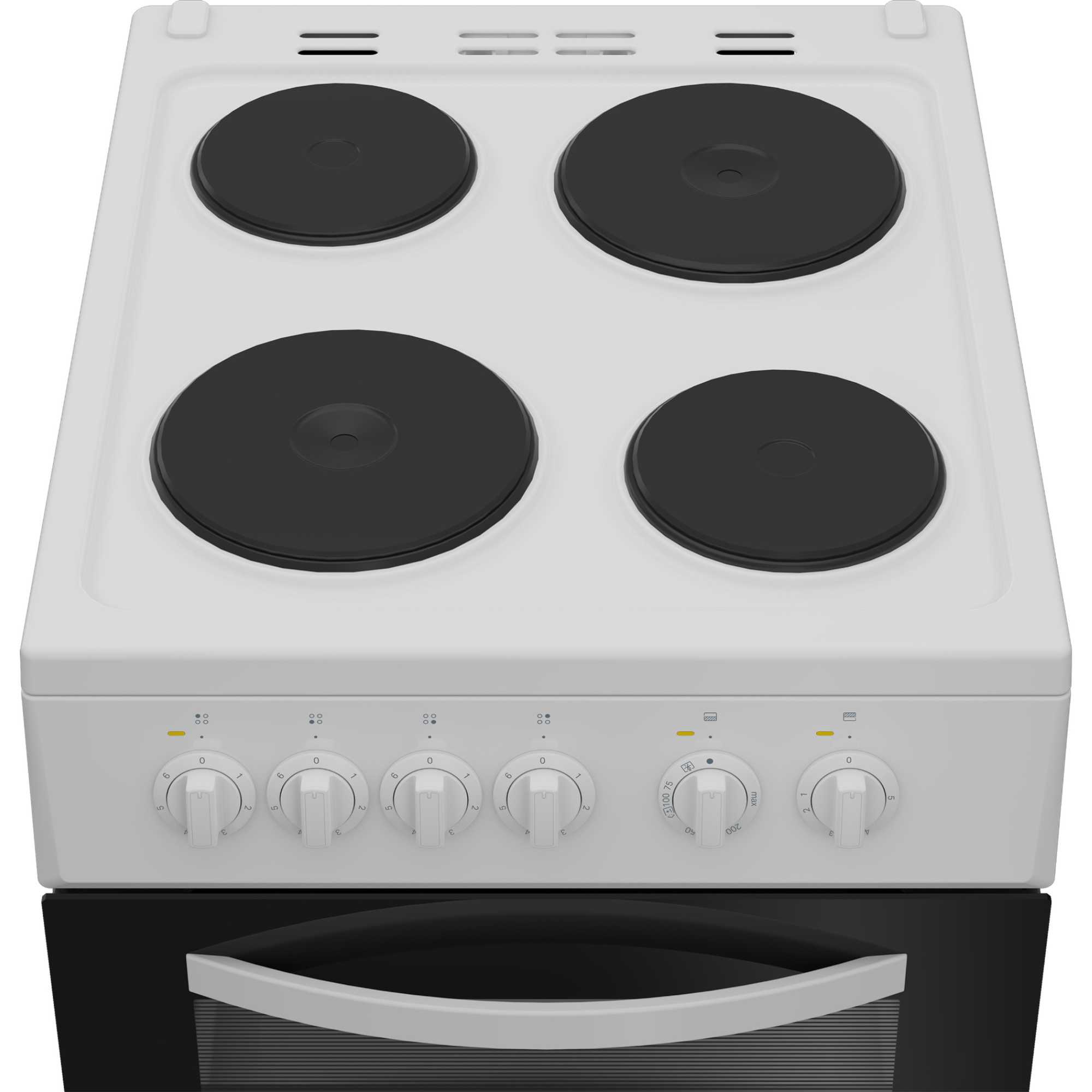 ITE5EMW 50cm Electric Twin Cavity Cooker - White