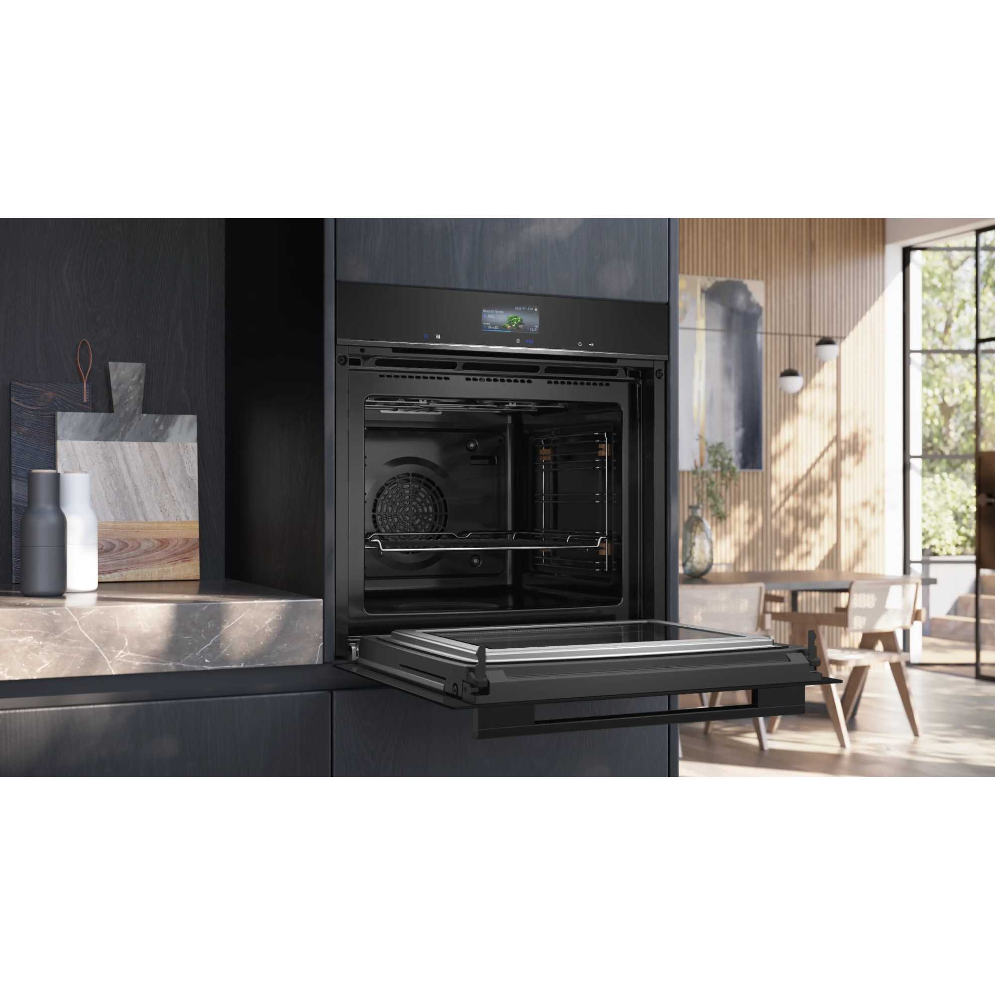 HM776G1B1B iQ700 67l Capacity Smart Built-In Microwave Oven