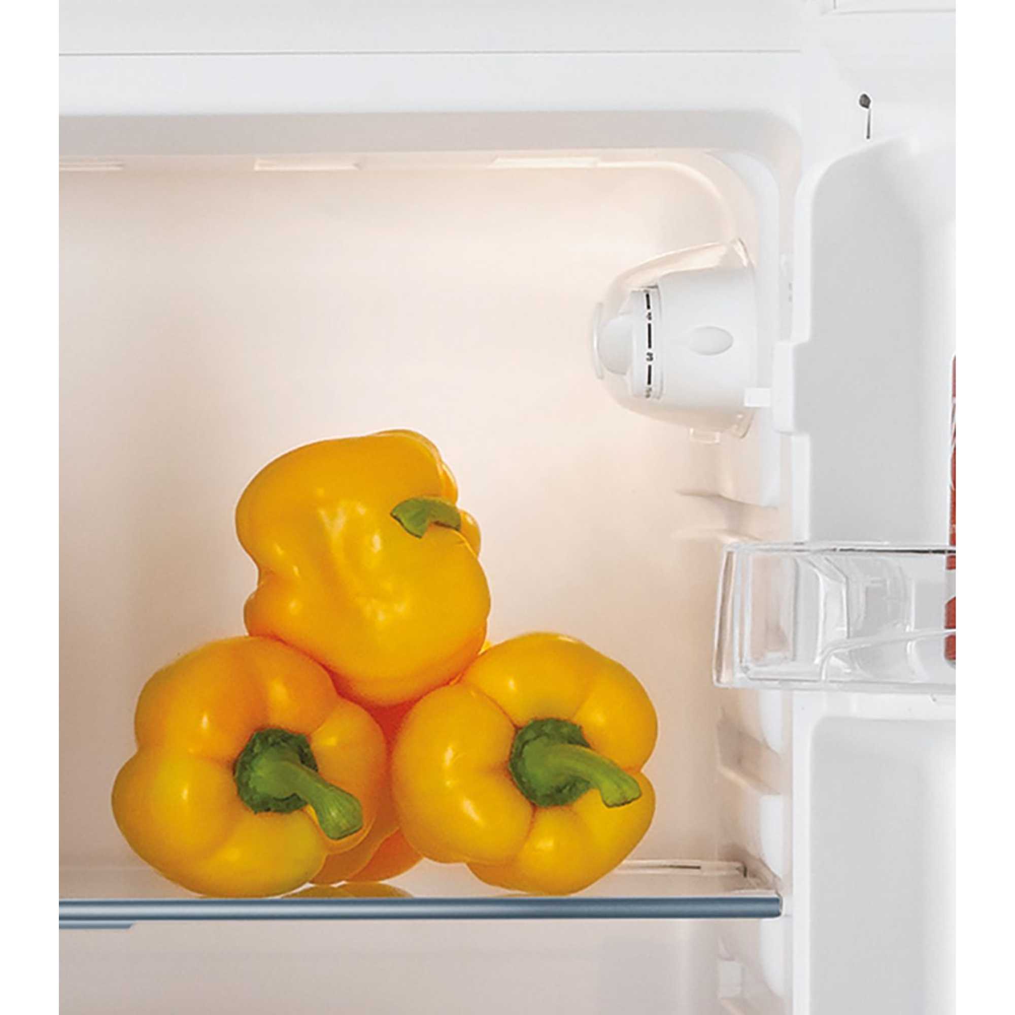 HOCH1S513EWK-1 H-FRIDGE 300 Low Frost Slim Fridge Freezer - White