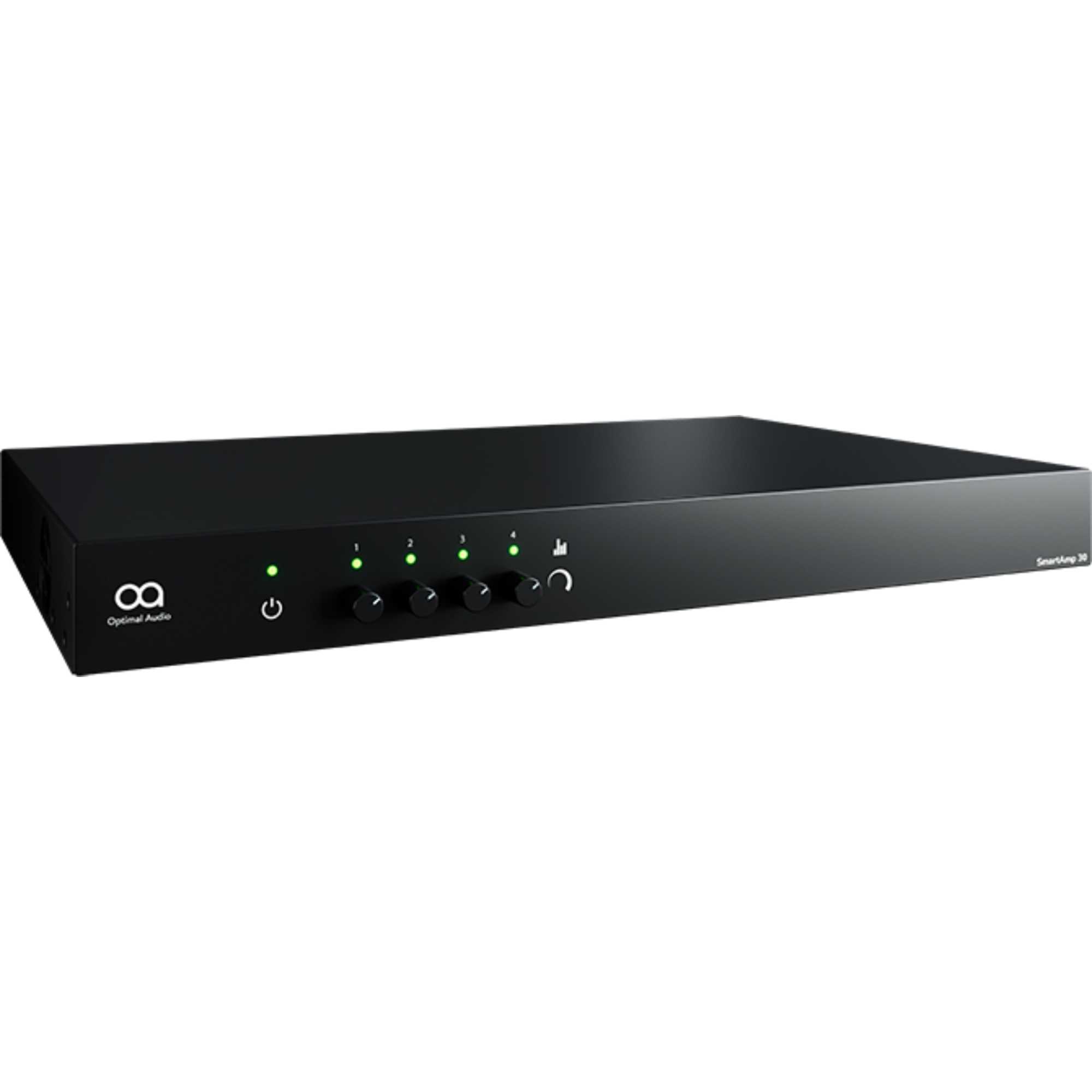 SmartAmp 30 4 x 250W Amplifier with Integral DSP - Black
