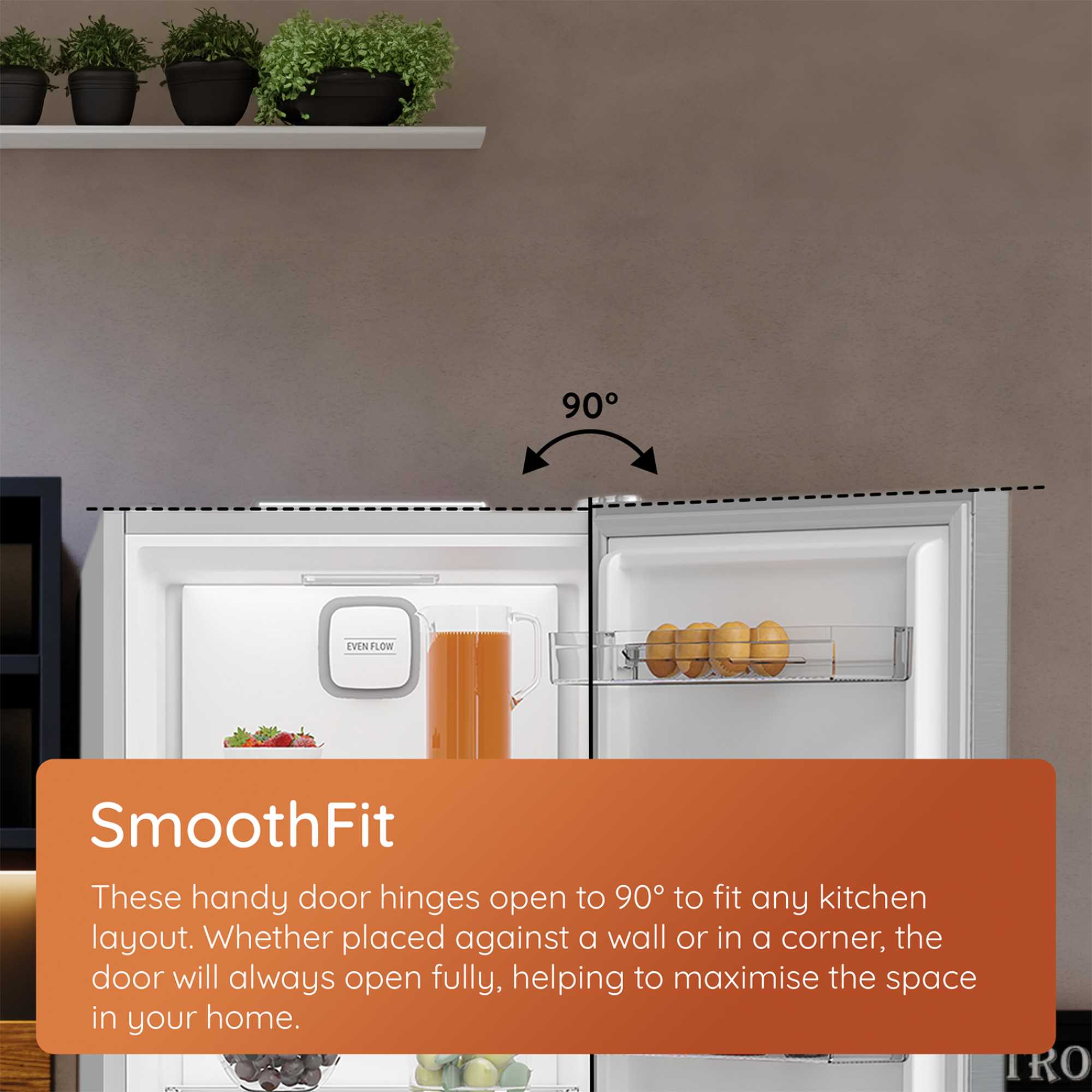 HPKF 6353 XP4UK Dual No Frost 50/50 Fridge Freezer with VitalCare - Silver