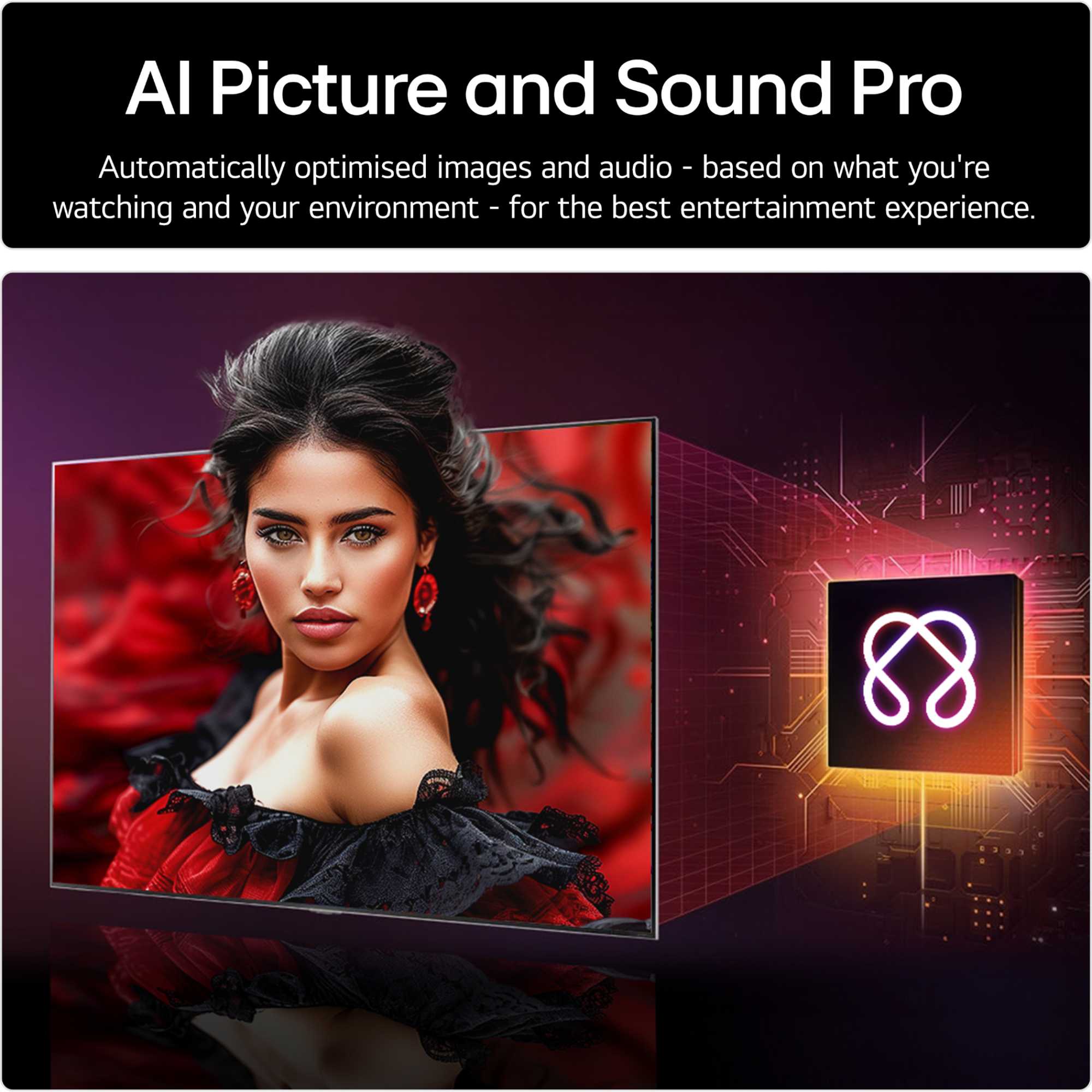 B56LA 55" 4K HDR Smart webOS TV with AI Concierge - OLED55B56LA