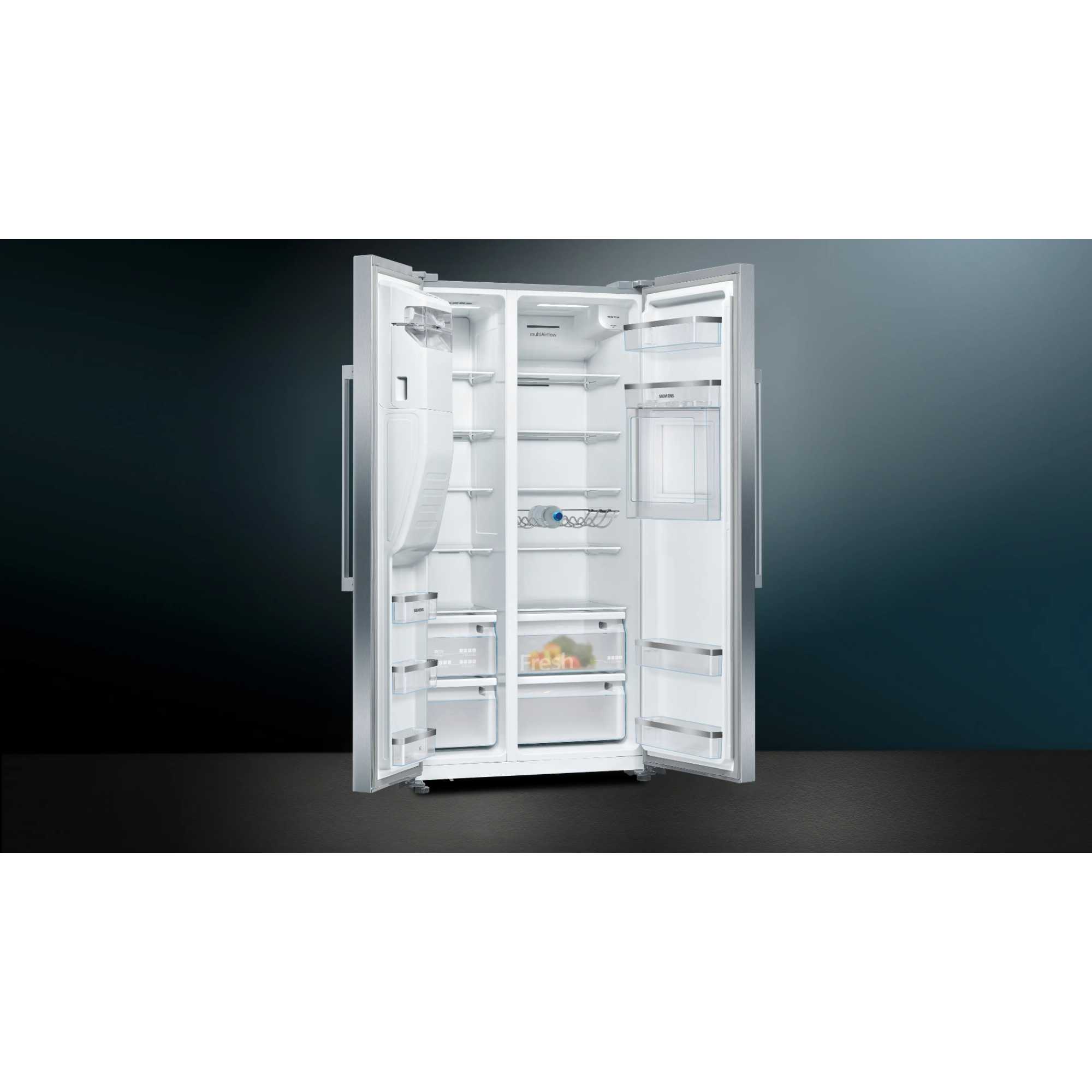 KA93GAIDP American Style Total noFrost Fridge Freezer - Stainless Steel