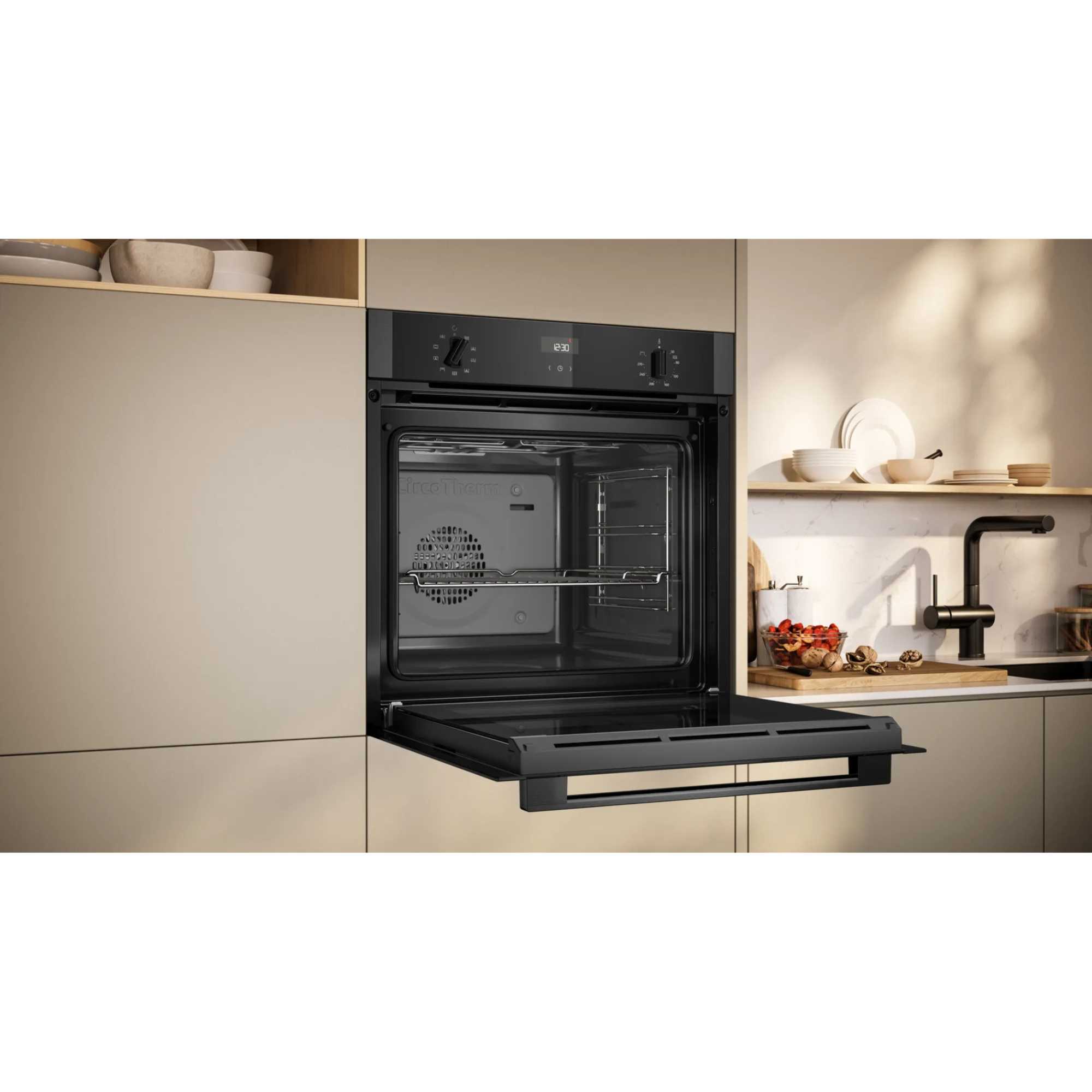 B1ACE4AG3B N 50 60cm 71l Built-In Oven - Graphite Grey