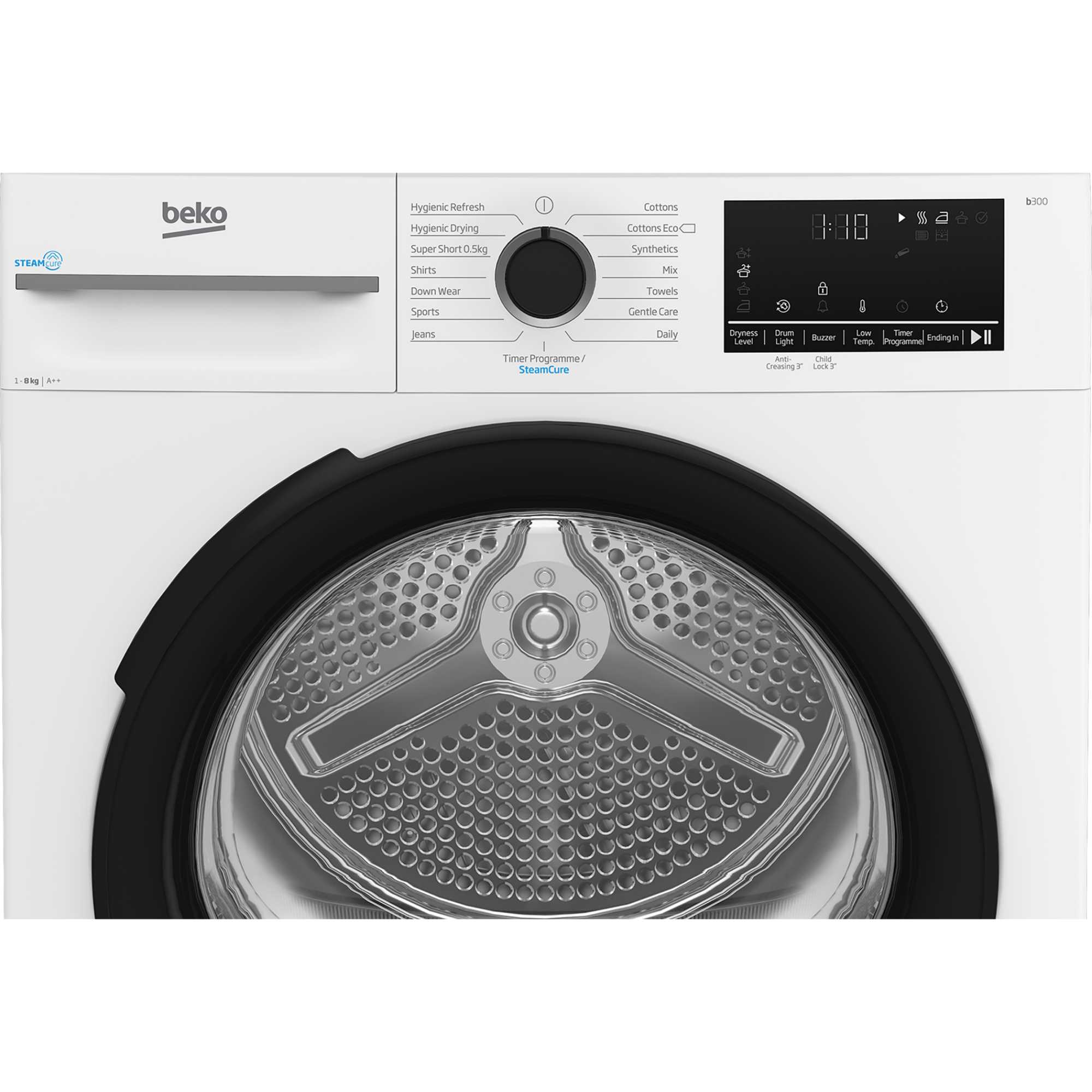 8kg Heat Pump Tumble Dryer - BM3T3833W
