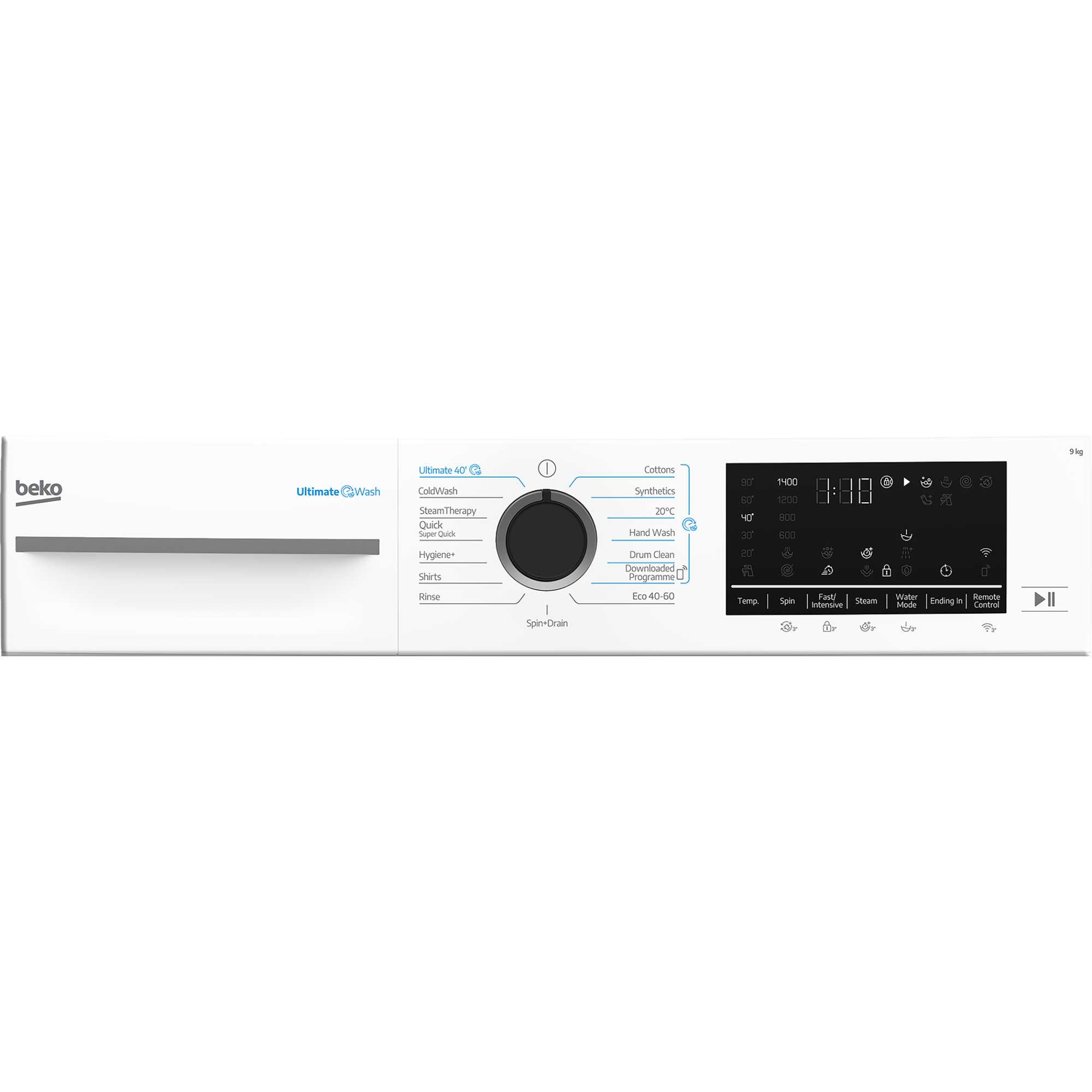 9kg 1400rpm Washing Machine - BM5WT6943TW