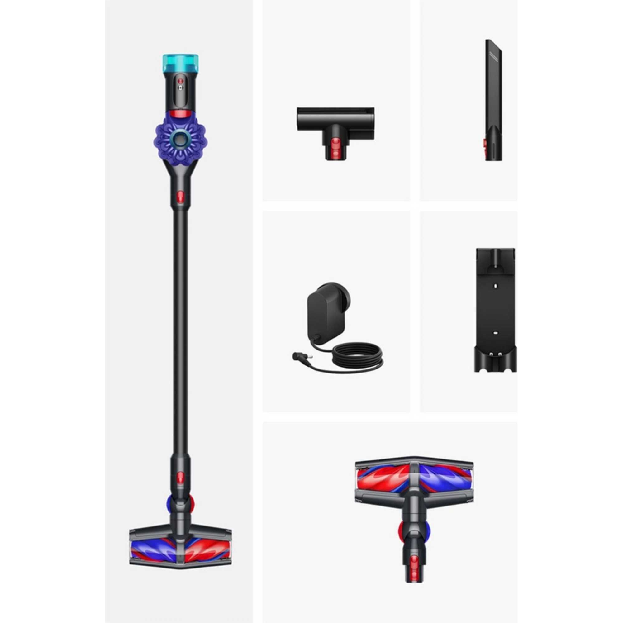 V10KONICAL Cordless Vacuum, Vinca/Black