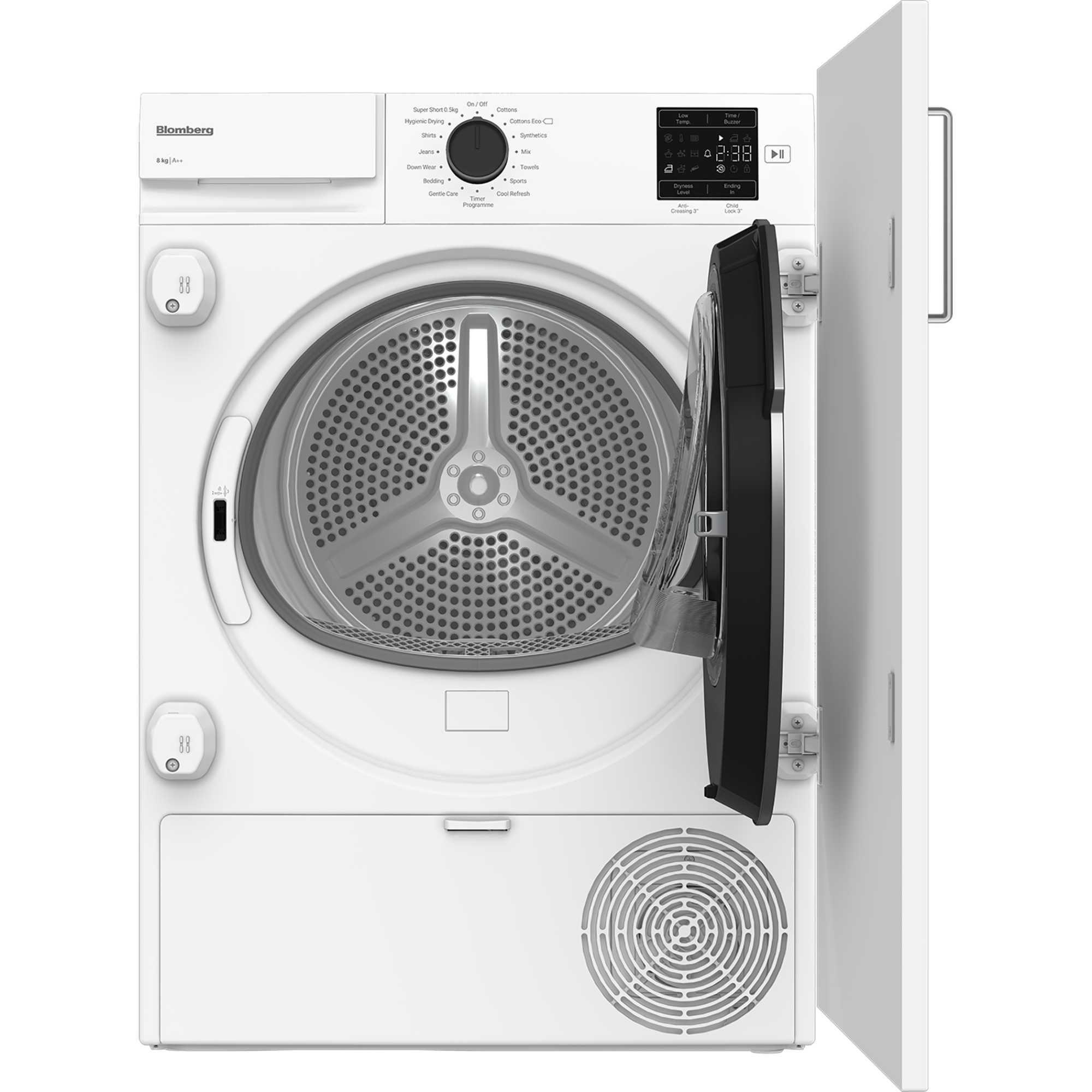8kg Integrated Heat Pump Dryer - LTDIP08310