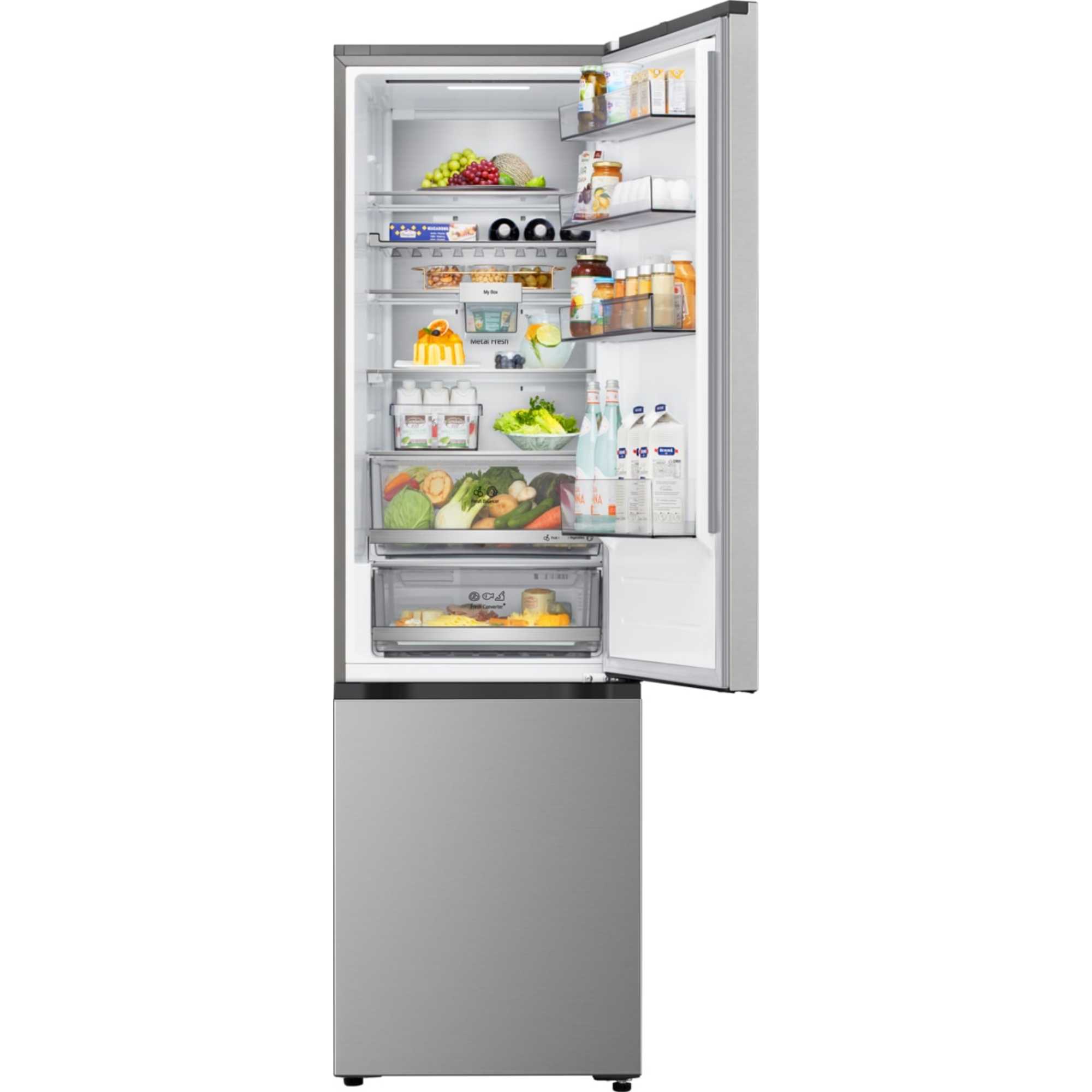 GBBSJ10DPY Total No Frost Fridge Freezer with DoorCooling - Silver