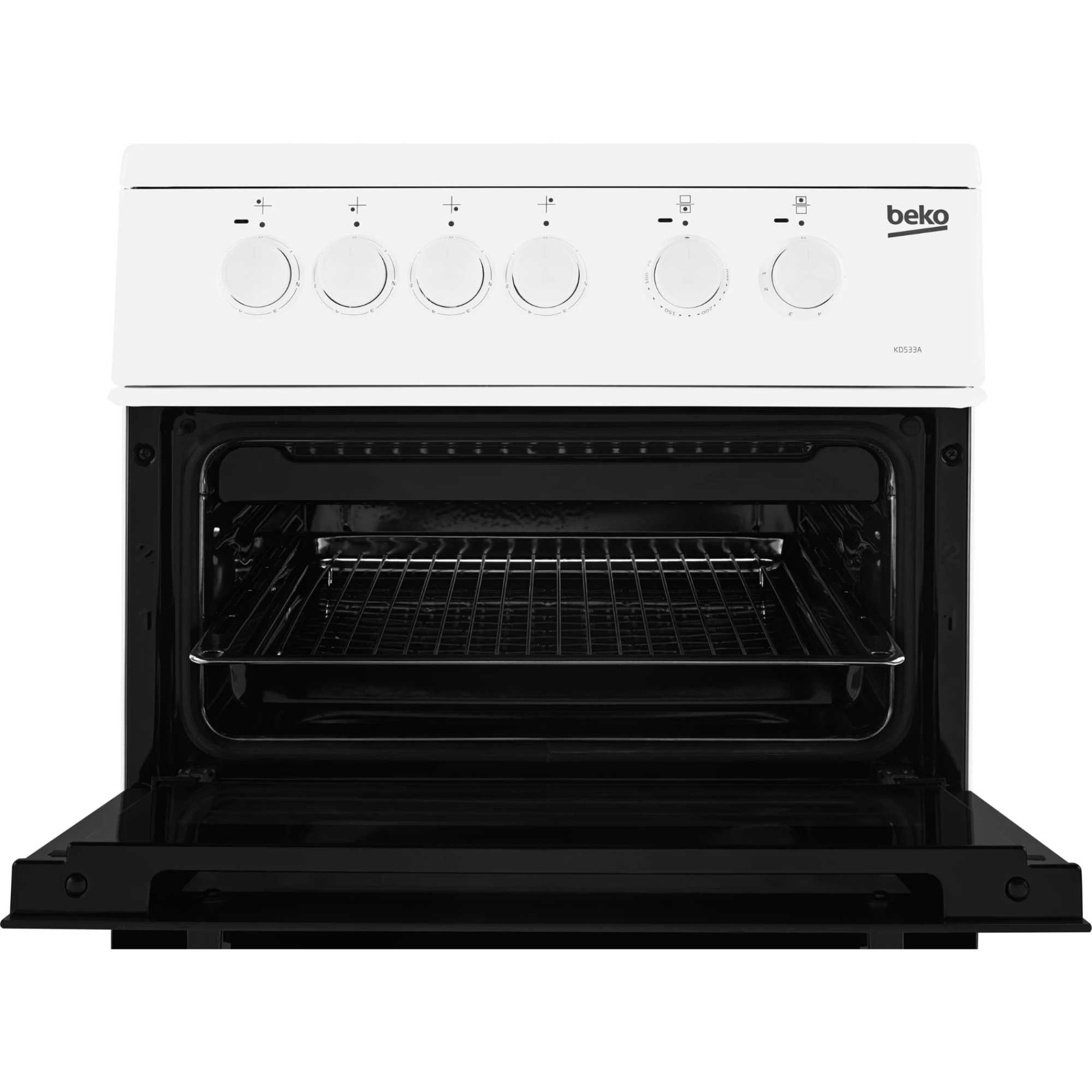 50cm Electric Single Oven Cooker - KD533AW