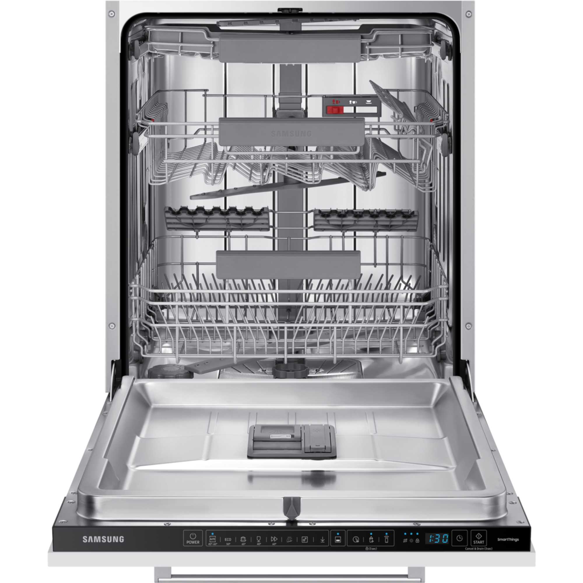 DW60A8060BB/EU Series 11 14 Place Settings Integrated Dishwasher with Auto Door Open