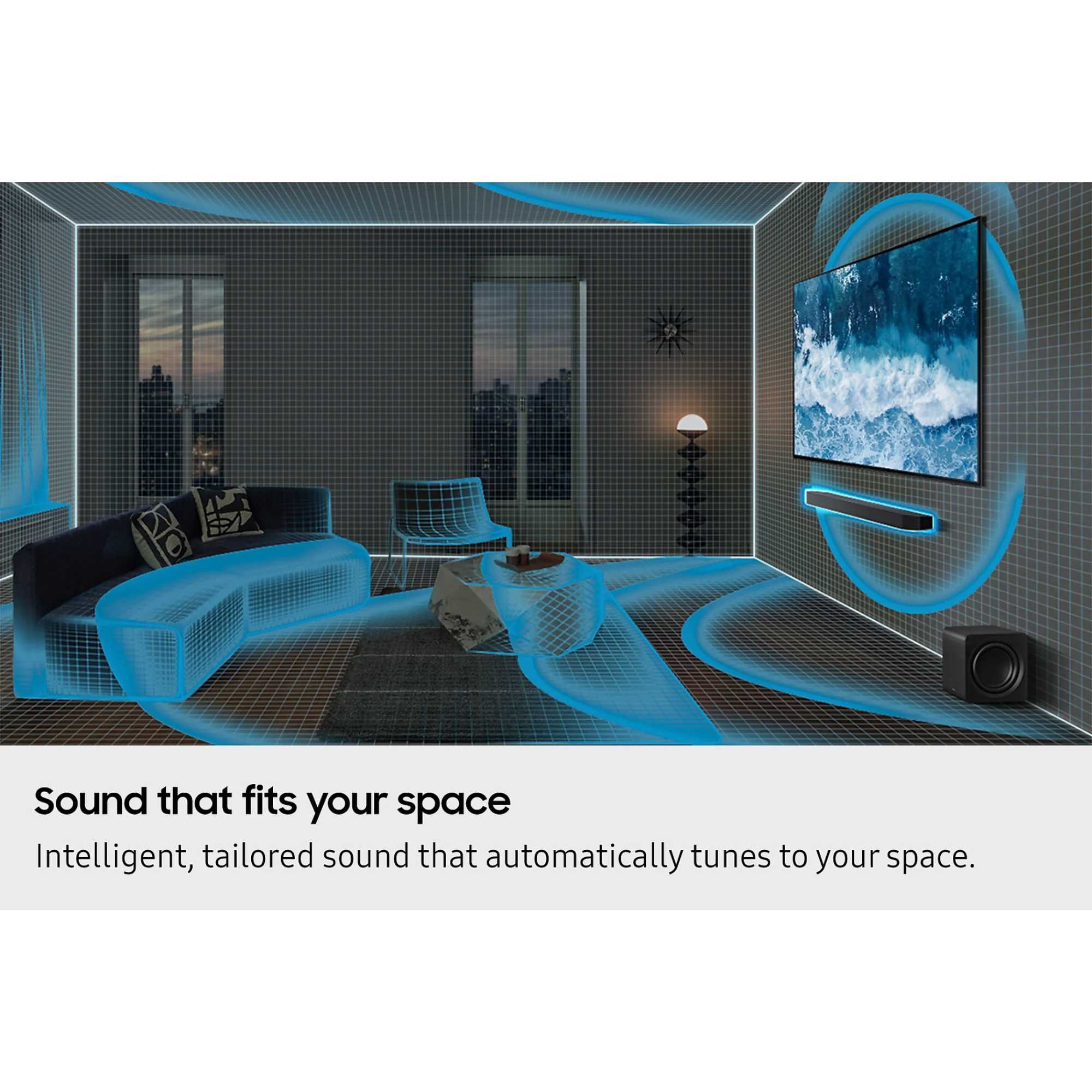 HWQ800F 5.2.1ch Subwoofer with Soundbar