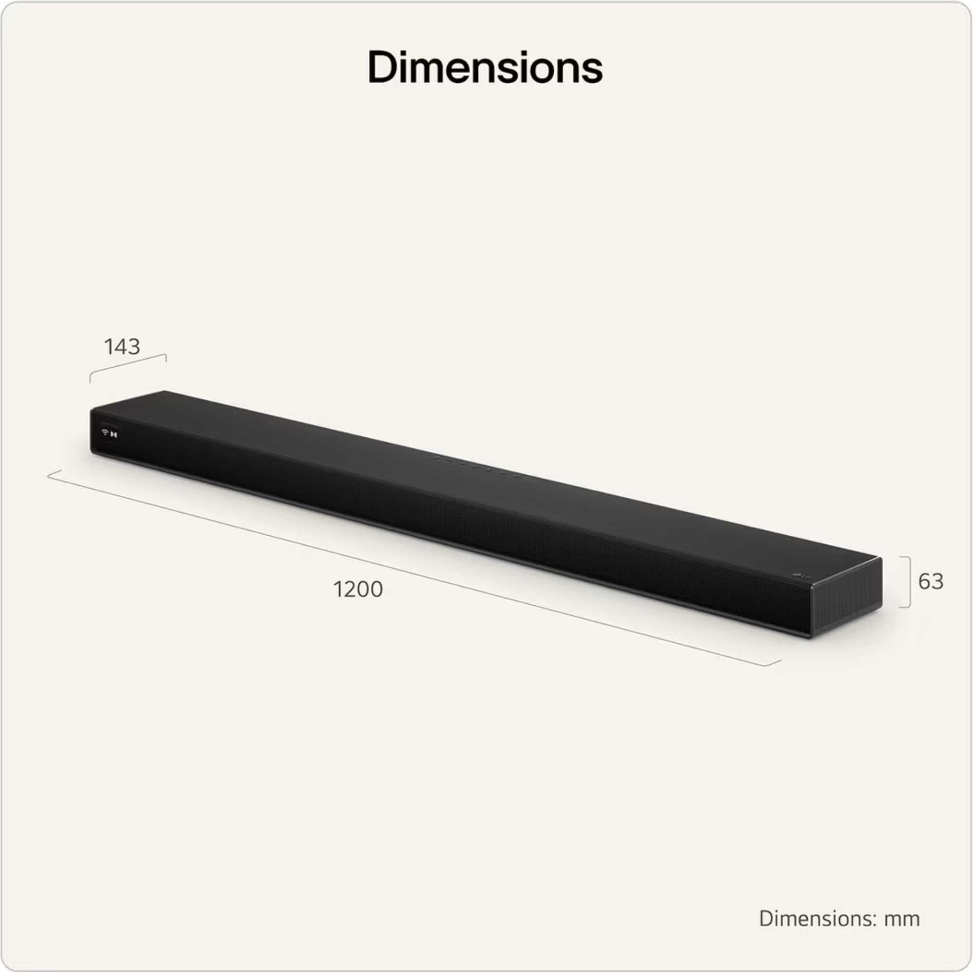 Sound Suite H7 All-in-One Soundbar 9.1.6 Spatial Sound - Black