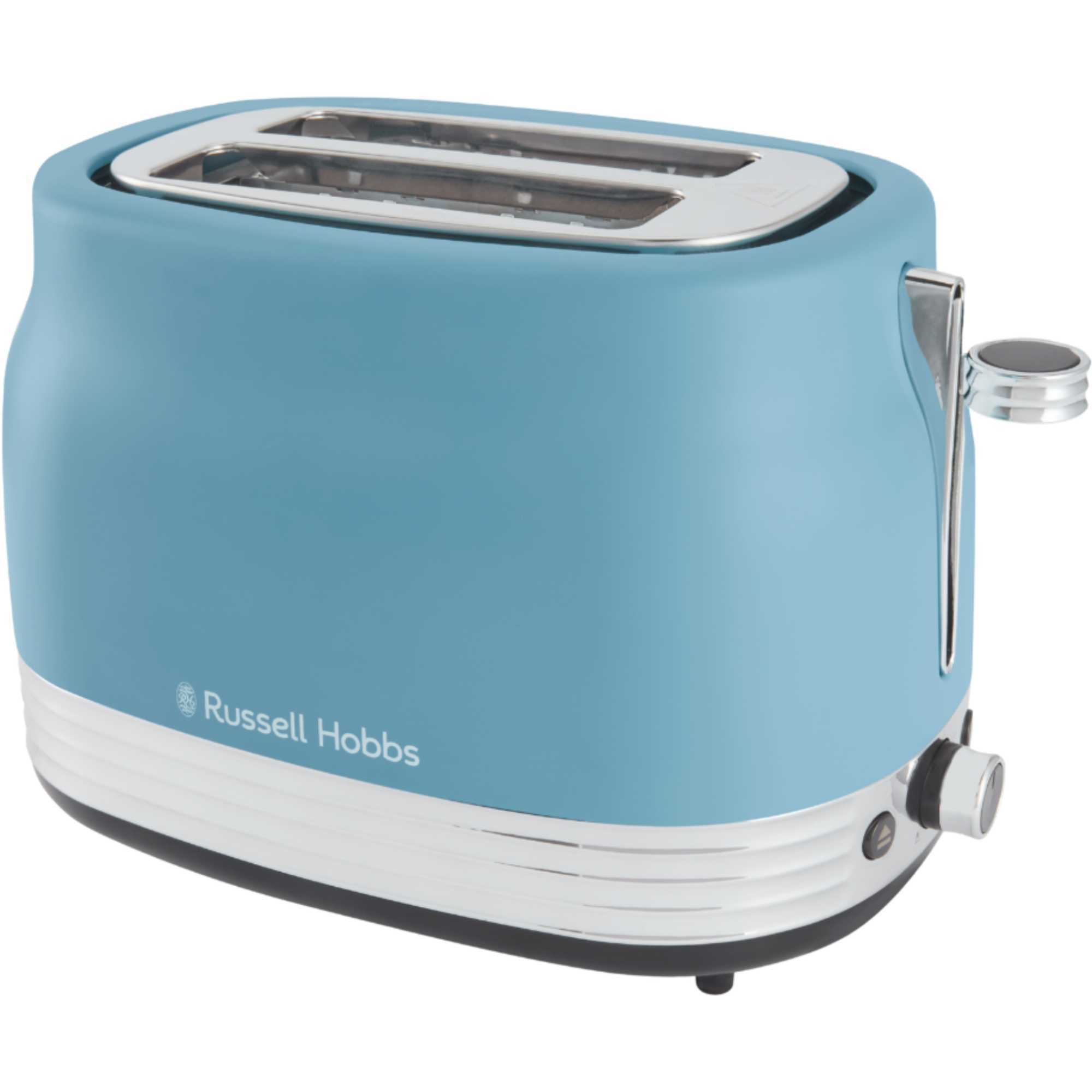 28651 Hanley 2 Slice 900W Retro Toaster - Blue