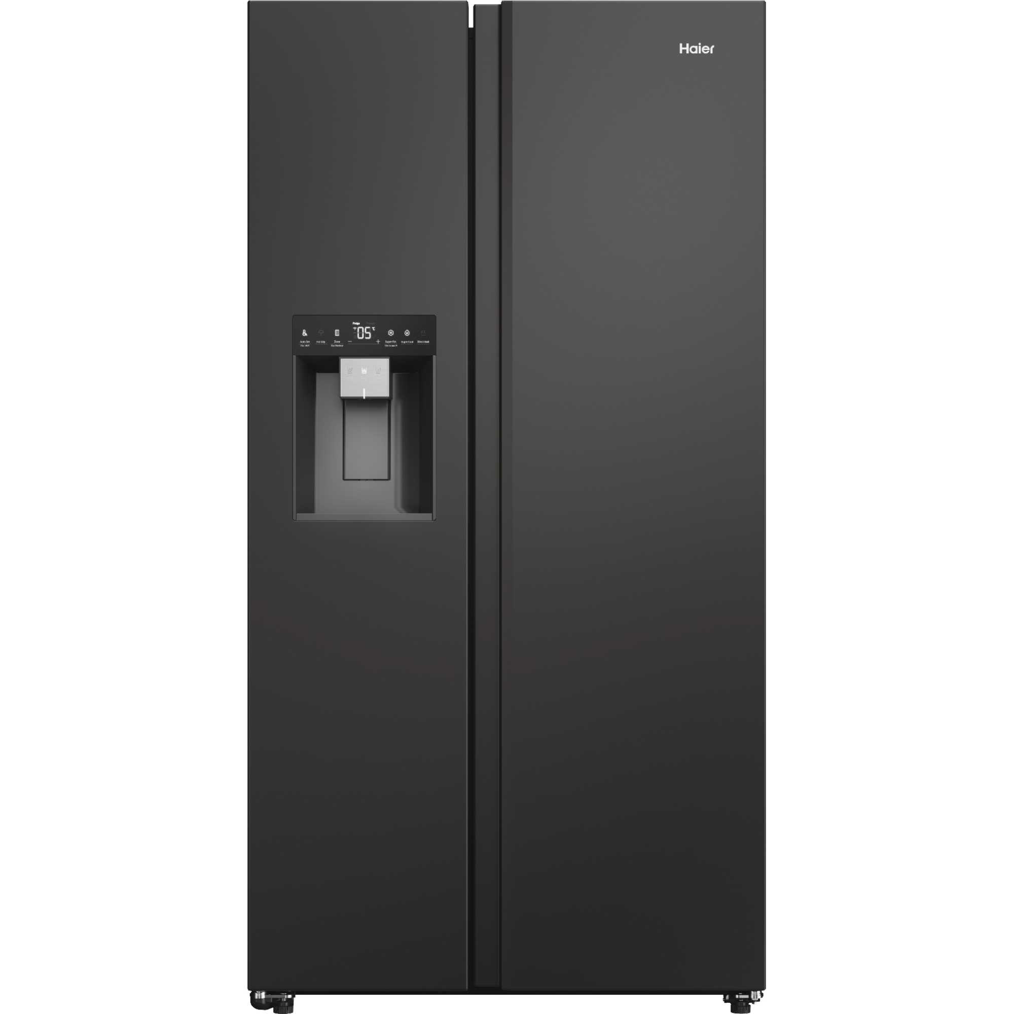 HSW79F18DIPT Series 7 601l American Style Fridge Freezer - Slate Black