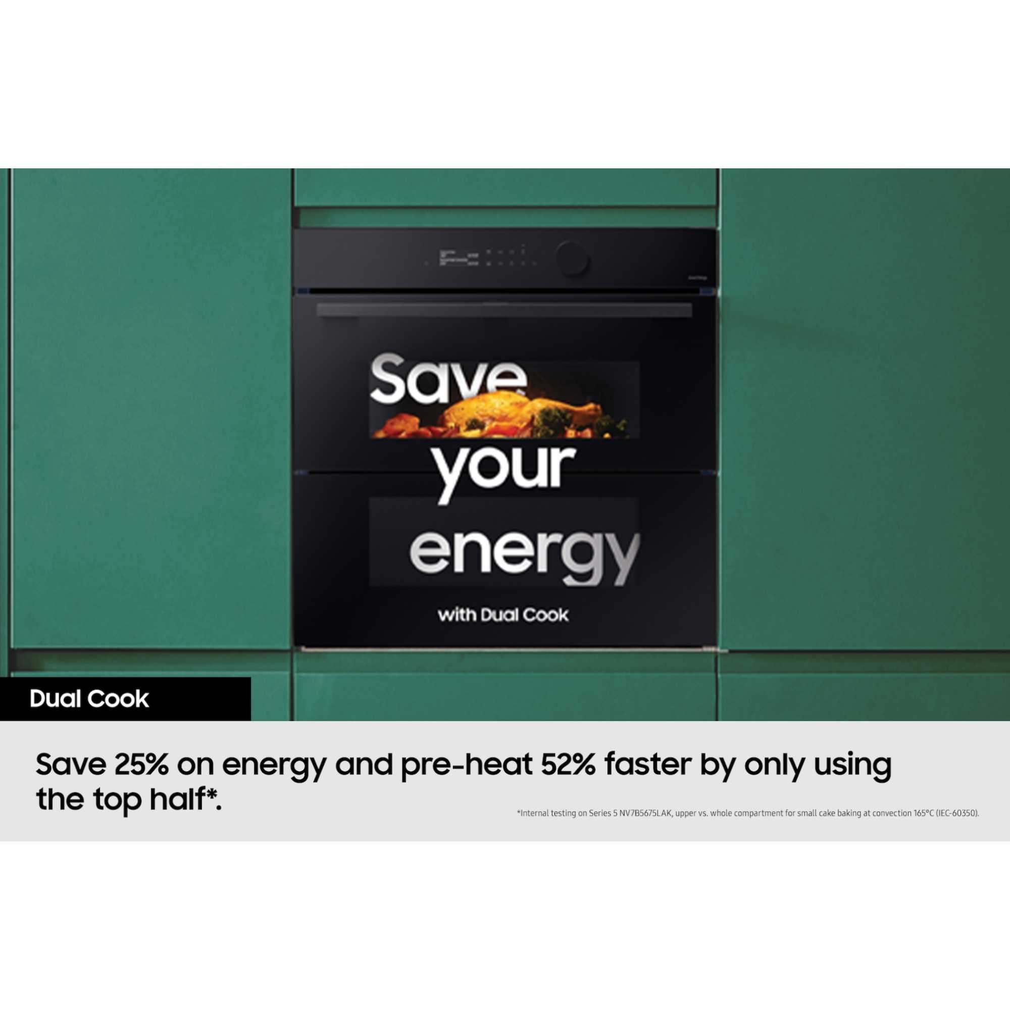 NV7B5740TAS/U4 Series 5 Dual Cook Flex Smart Oven with Air Fry - Stainless Steel