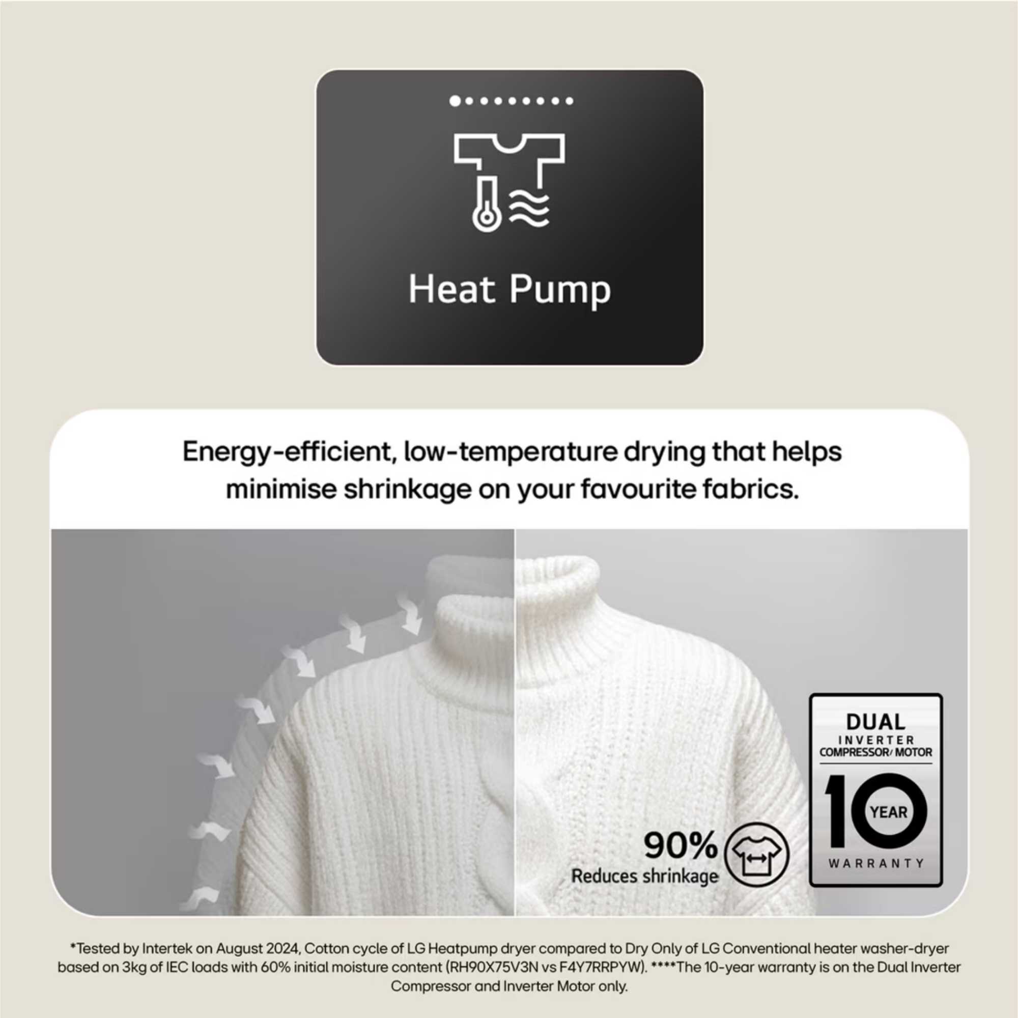 Series 5 9kg Heat Pump Tumble Dryer - RHX5009TWB