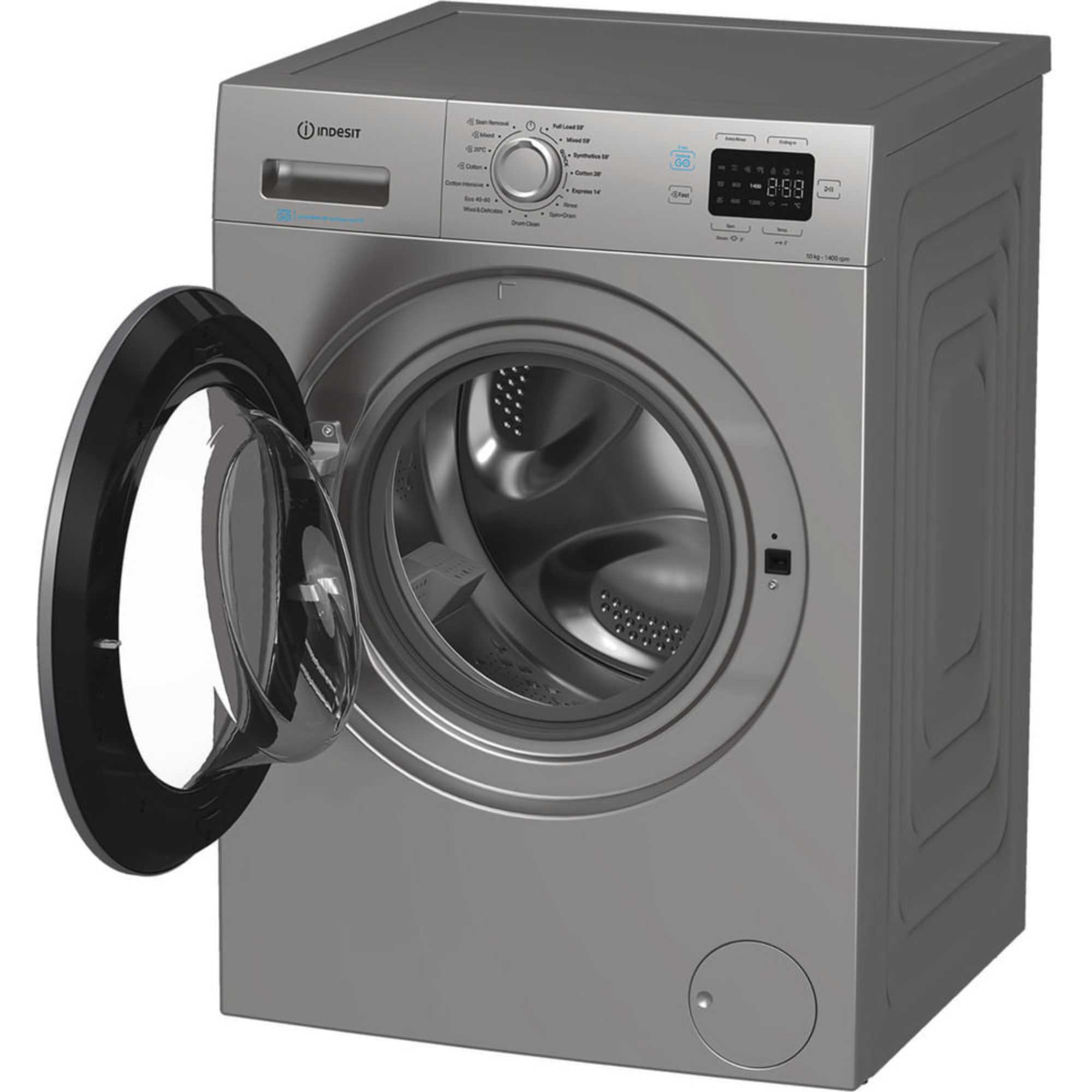 Push&Go 10kg 1400rpm Washing Machine - IP 1046S PUSH&GO UK