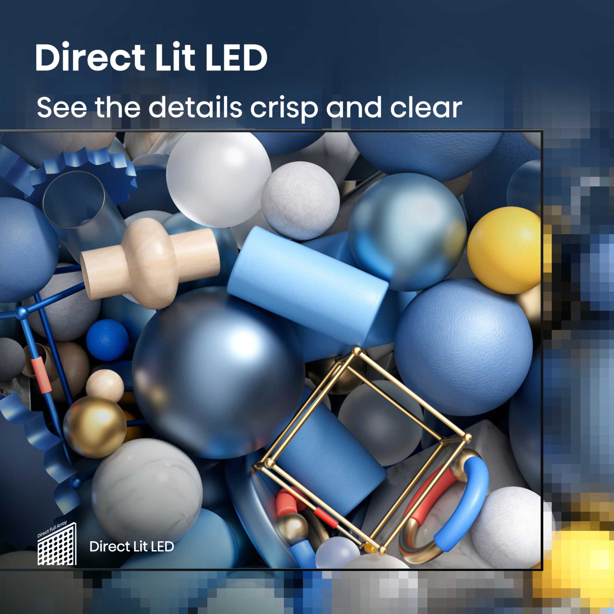 A4QTUK 40" HD LED Freely Smart TV - 40A4QTUK