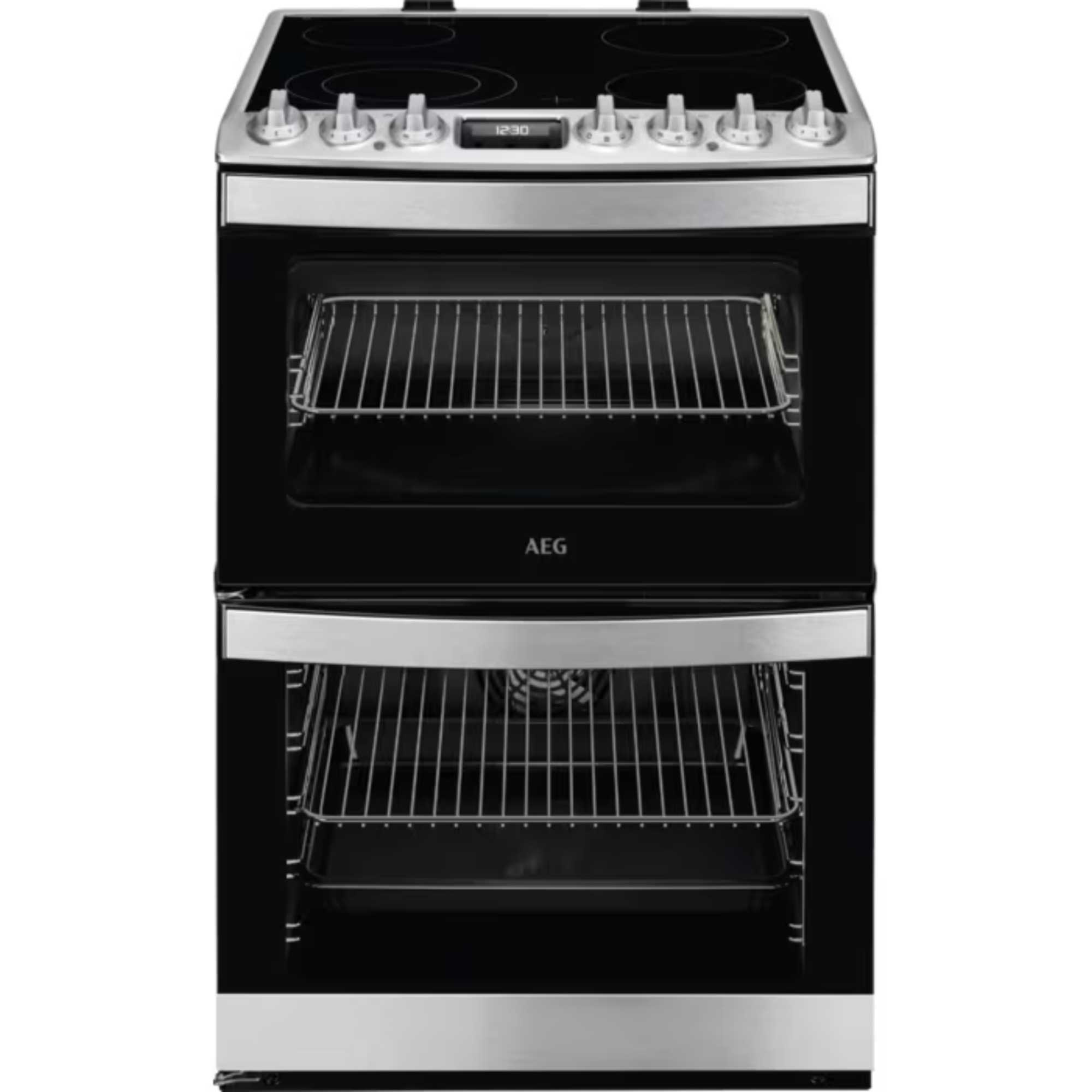 6000 SteamBake Electric Double Oven Cooker - CCB6741ACM