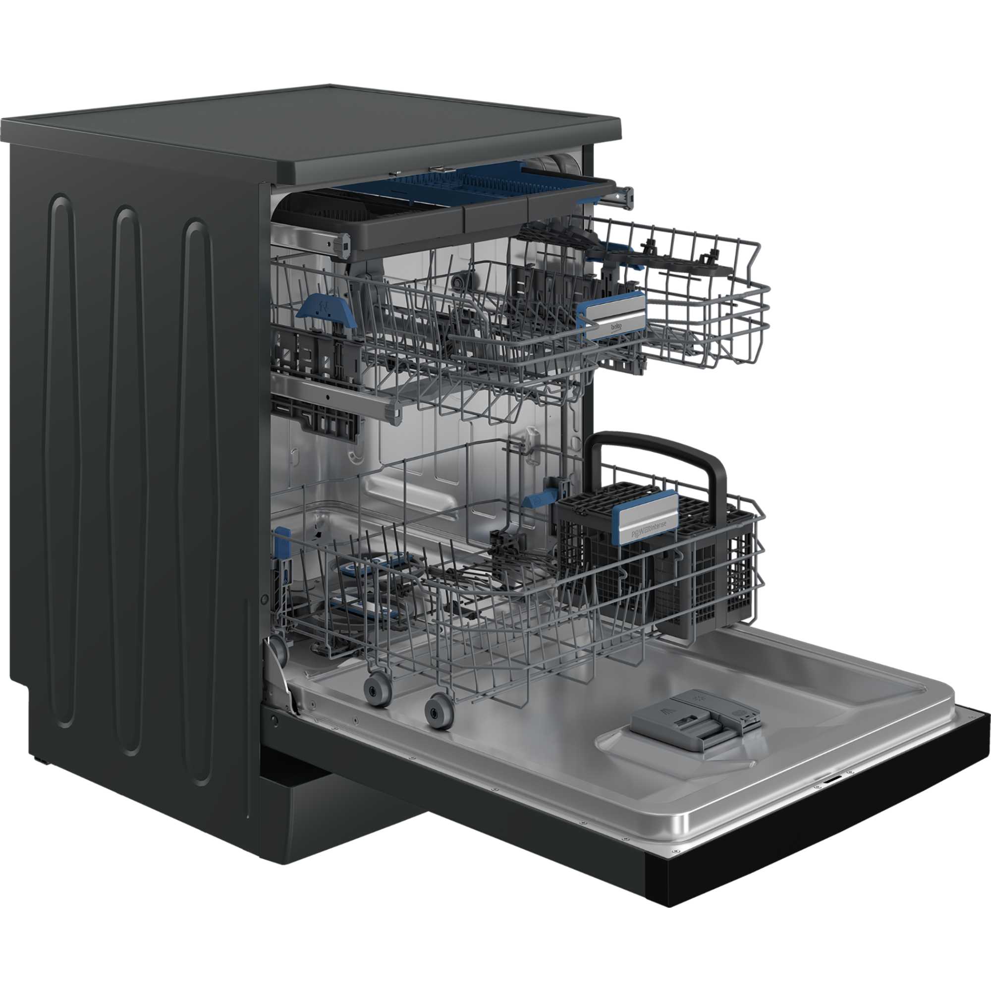 BDFN36540PA 60cm 15 Place Setting Dishwasher - Grey