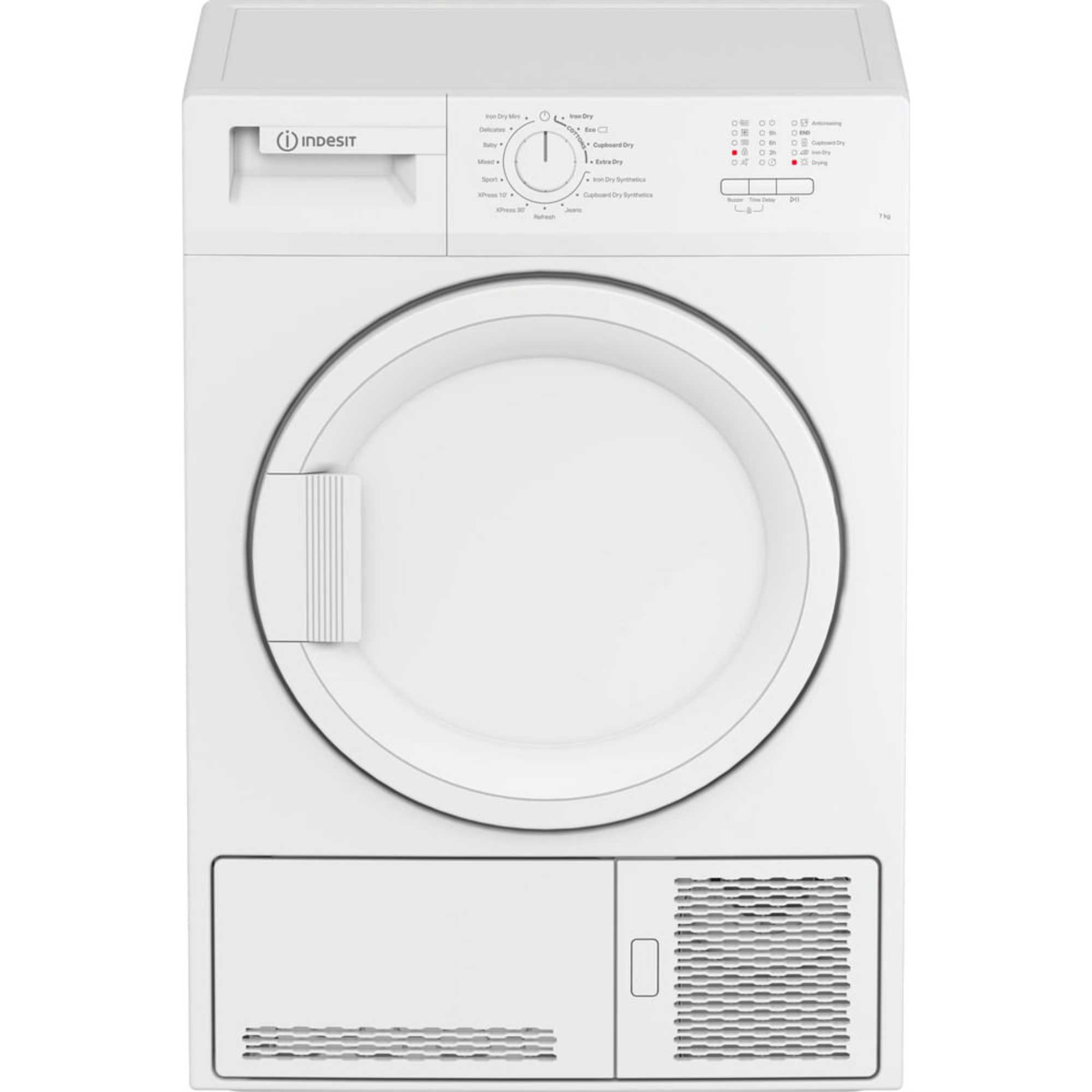 C YD C72 WWGL UK 7kg Sensor Dry Condenser Tumble Dryer - White