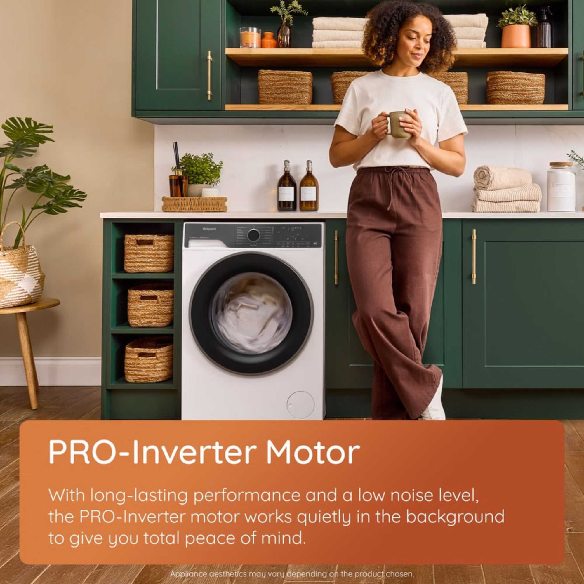 HPD 9693 CARE UK Fabric Care Pro 9kg Wash 6kg Dry Smart Washer Dryer - White