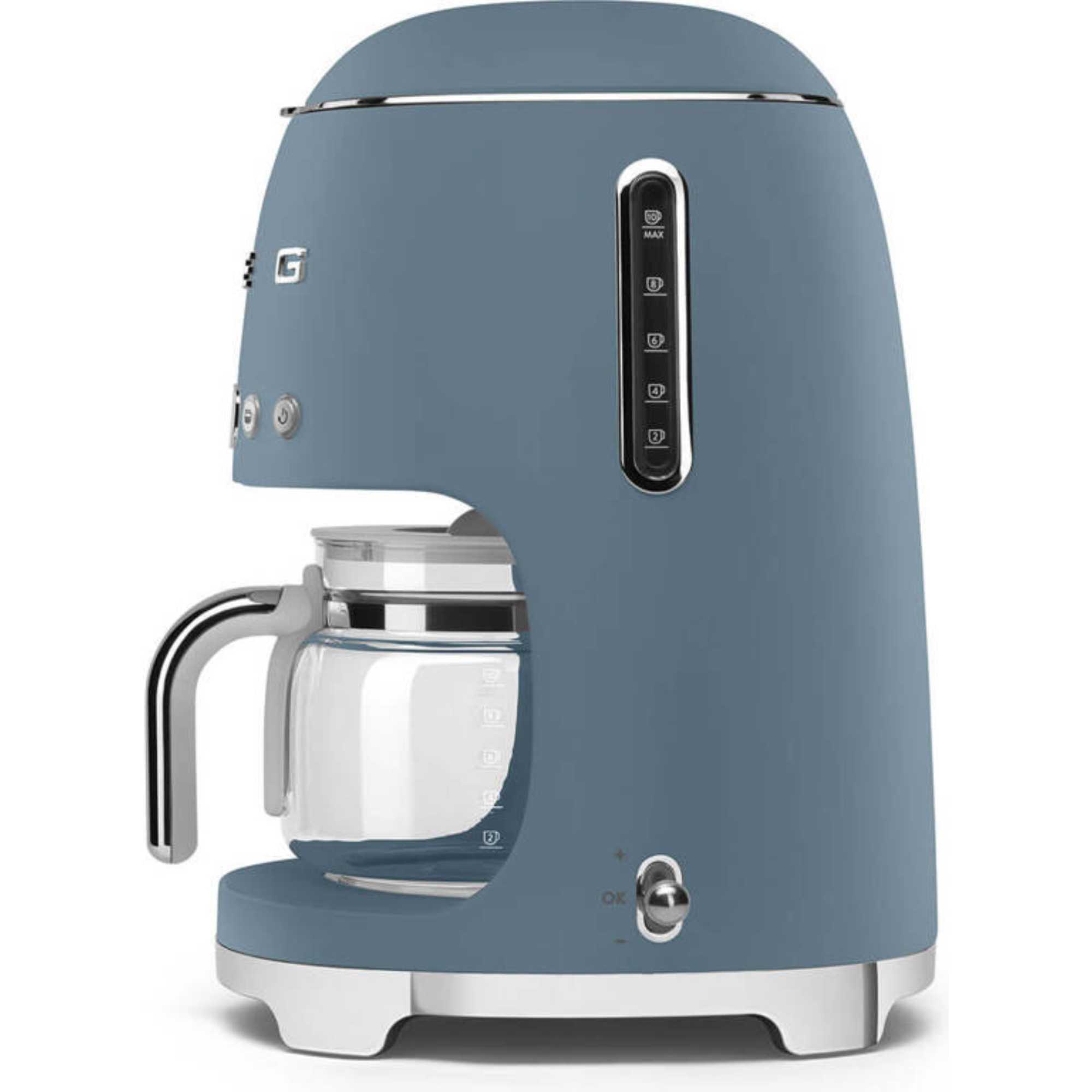 DCF02SBMUK Retro Design Drip Filter Coffee Machine - Storm Blue