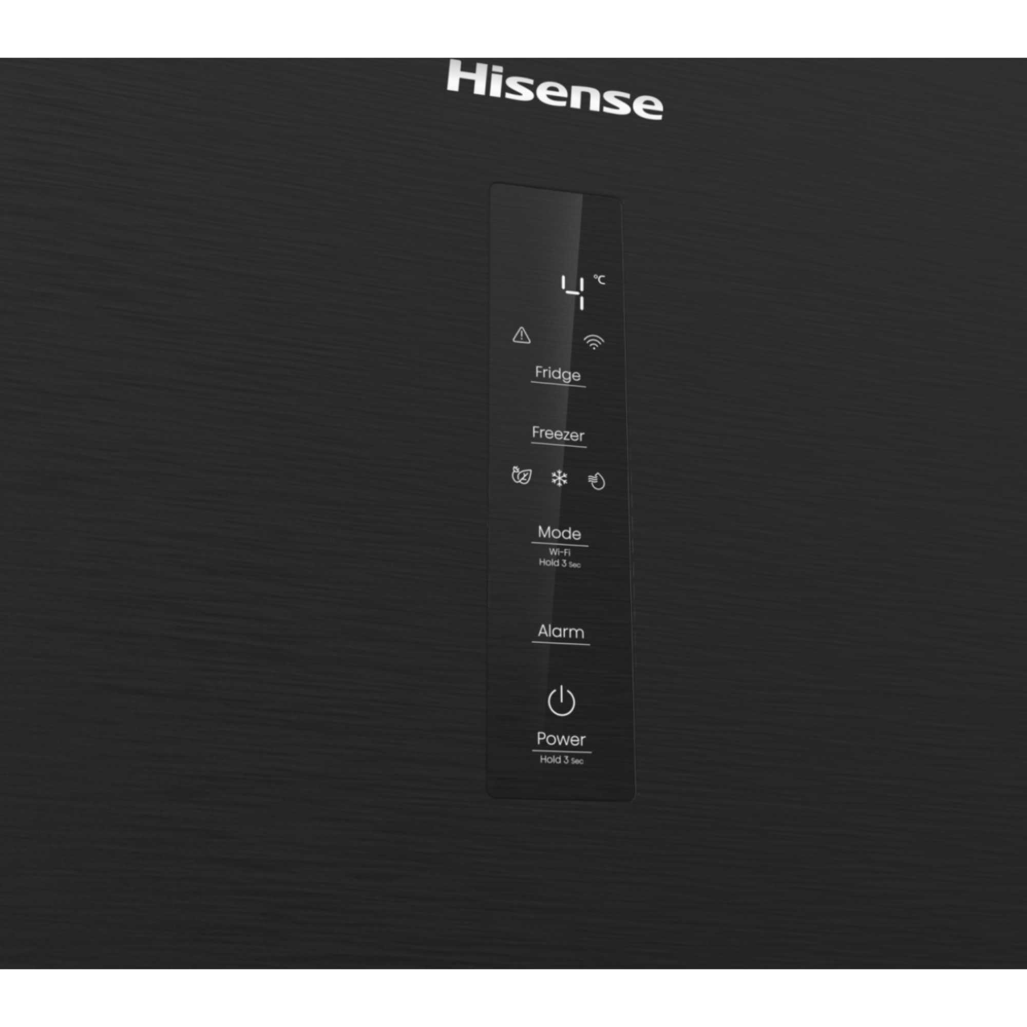 RB5P410SAFCUK Hi5 413l Total No Frost Smart Fridge Freezer - Black