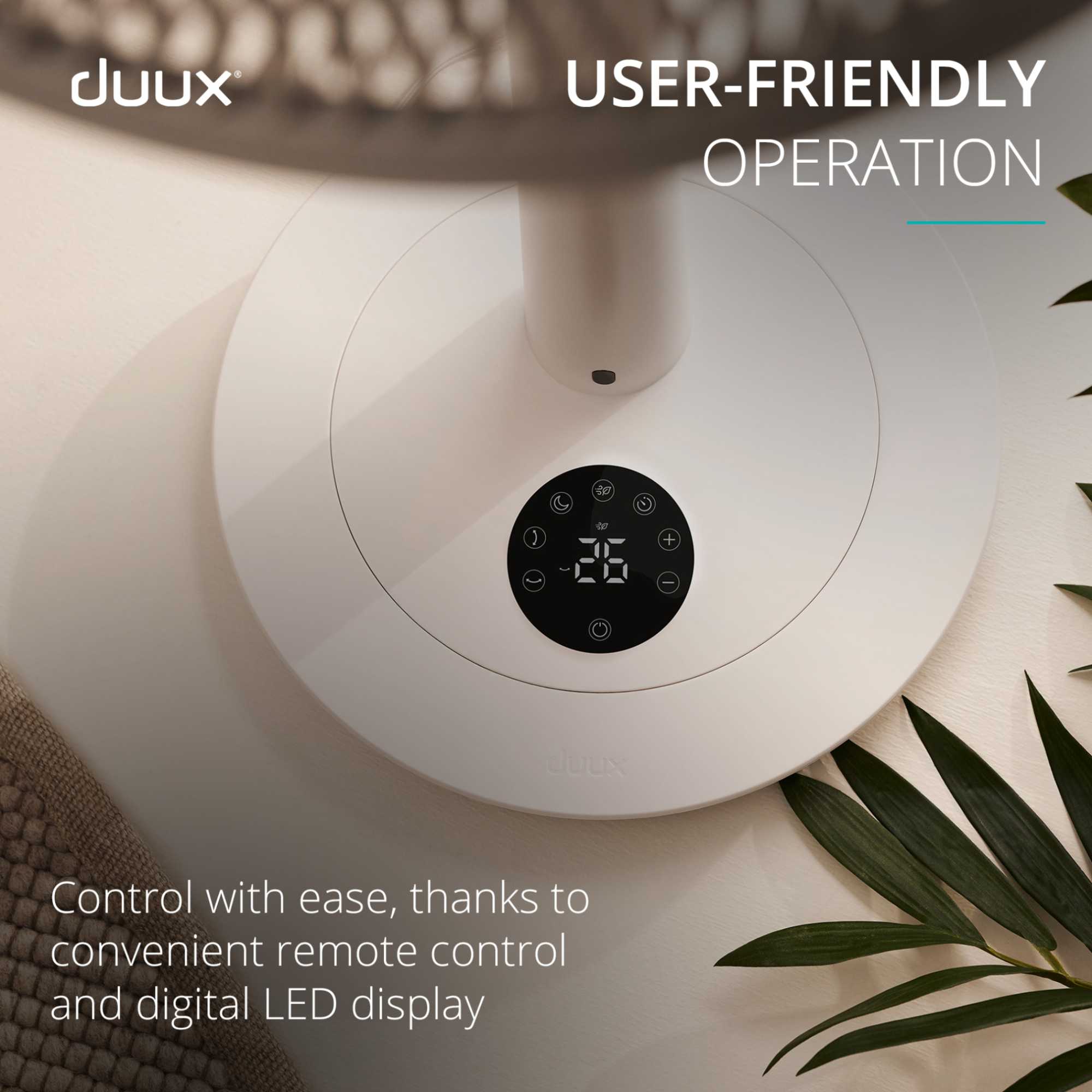 DXCF221UK Whisper Fan 3 - White