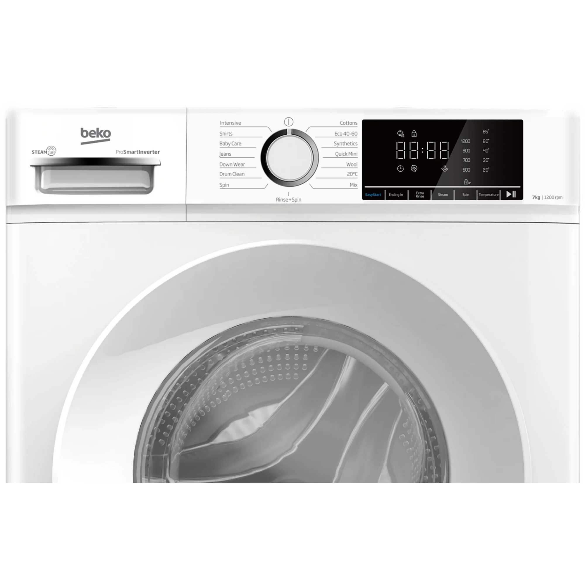 7kg 1200rpm Spin Washing Machine - BWC7121W