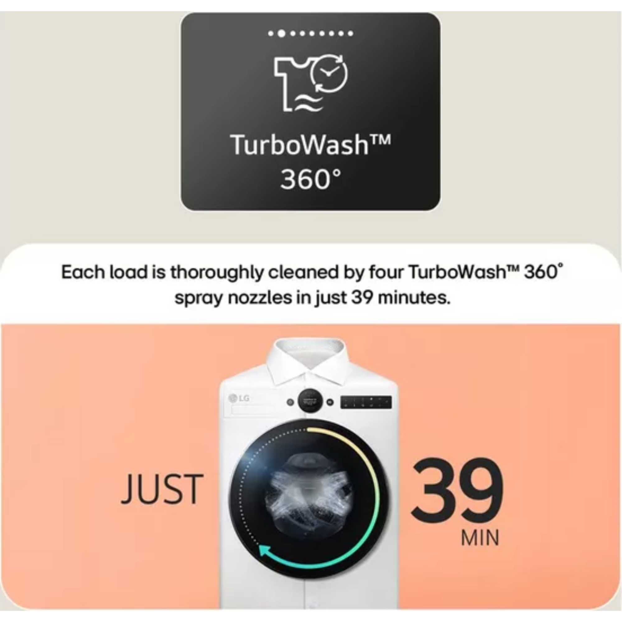 W4X7016TWB 11kg/6kg Washer Dryer with AI Direct Drive - White