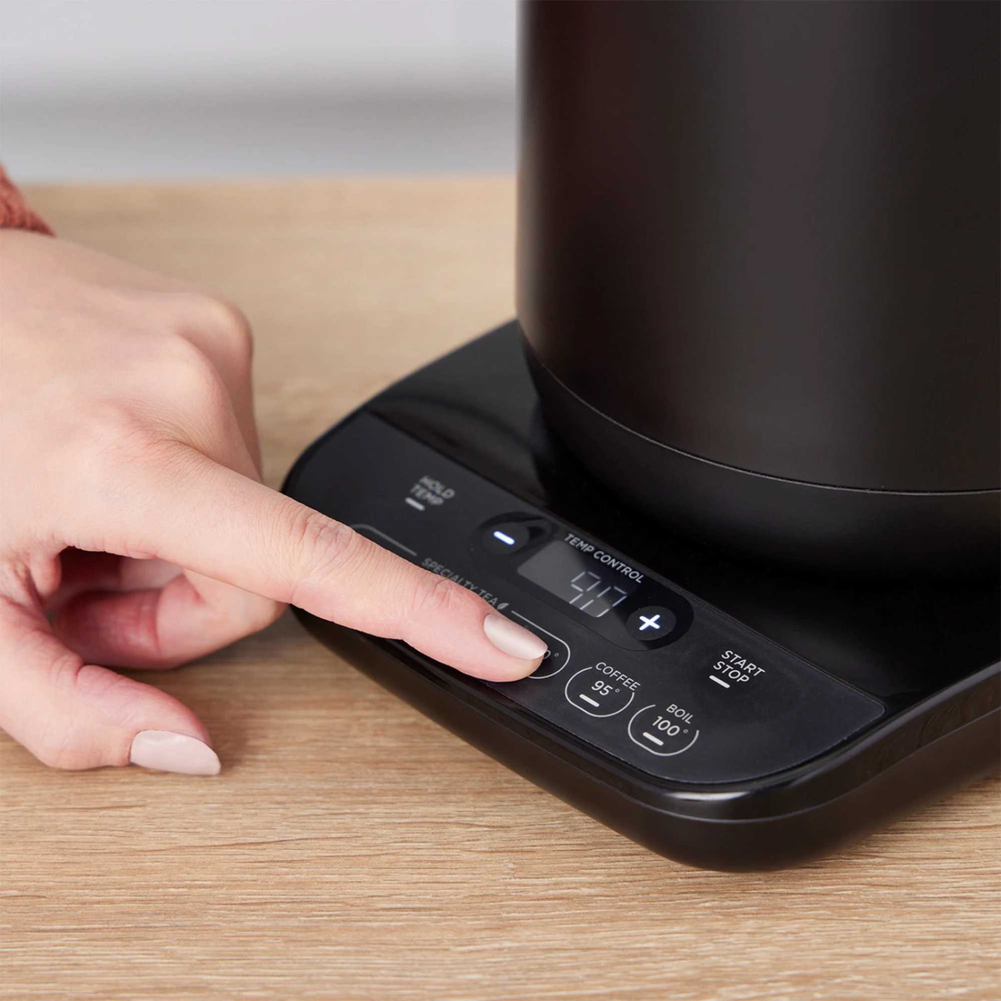 KT200UK Perfect Temperature Rapid Boil Kettle - Black