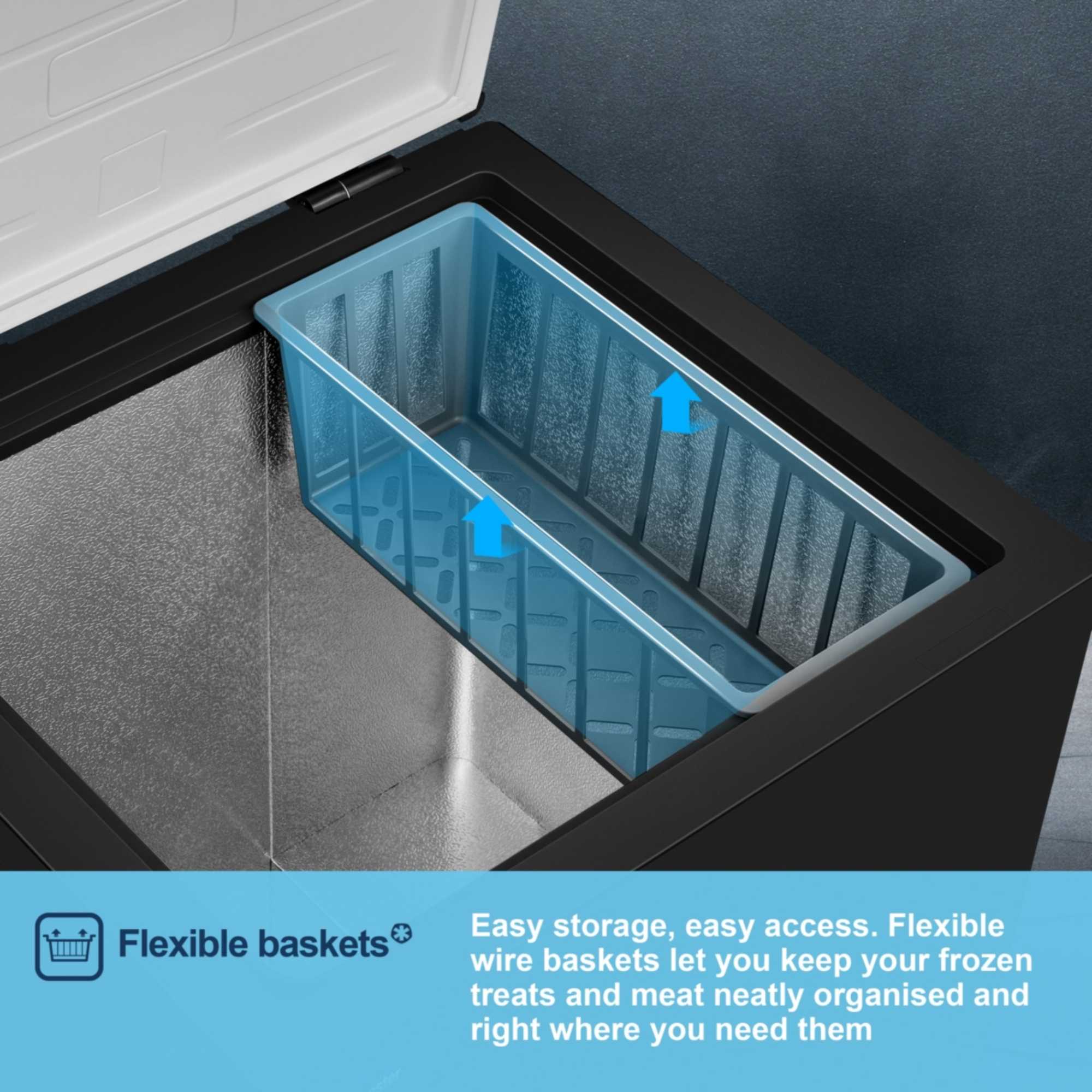 MCF145EB 141L Chest Freezer