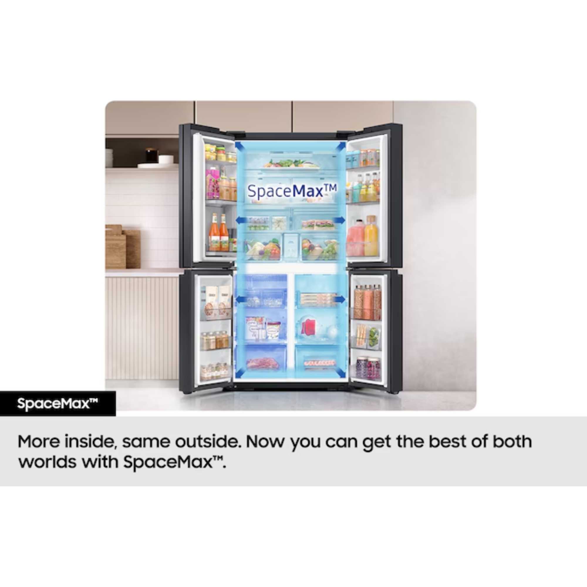 RF65DG9H0EB1EU Family Hub French Style Fridge Freezer - Black