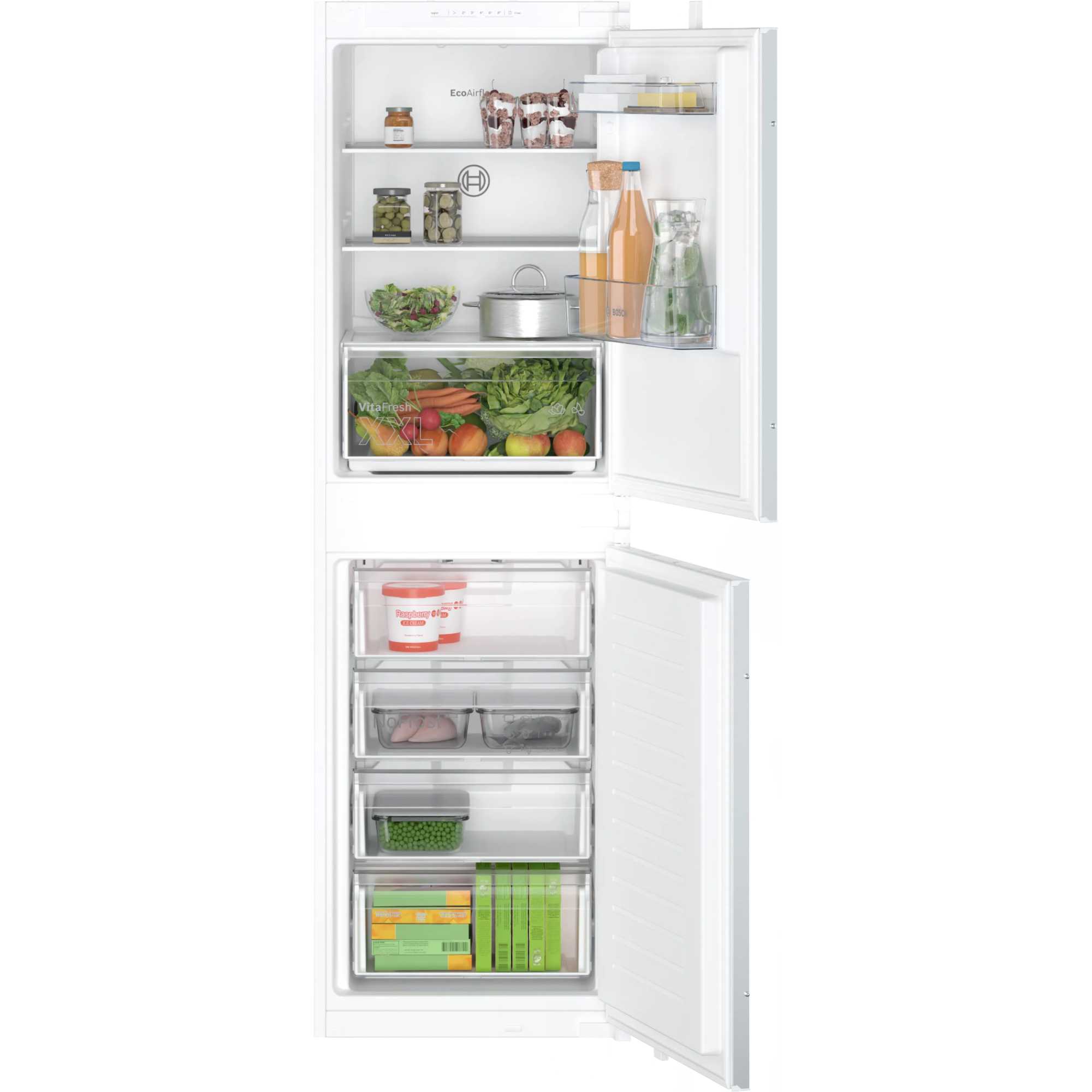 KIN85NSE0G Series 2 249l No Frost Integrated Fridge Freezer