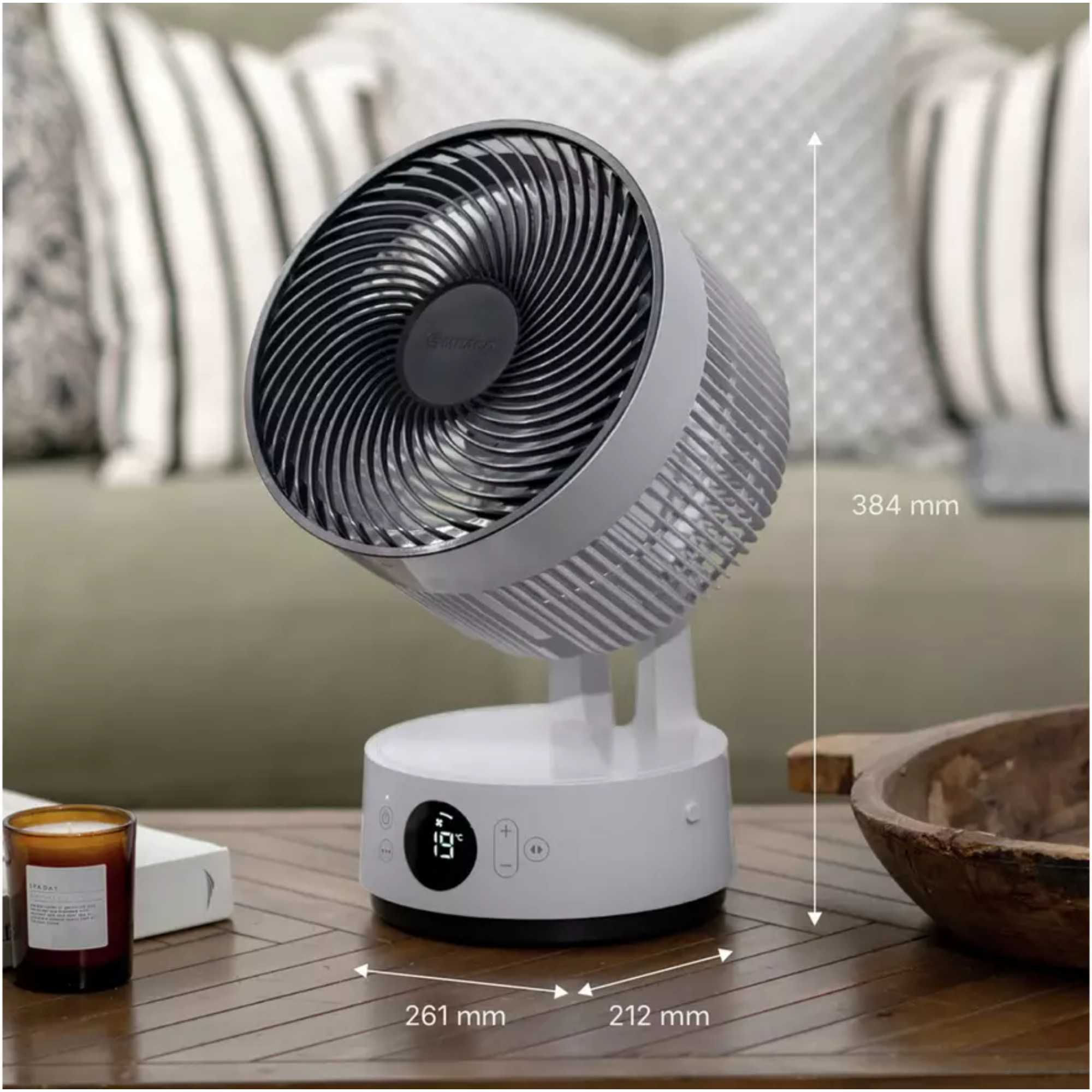 Sefte Air 8" Battery Operated Table Fan - SEFTE-8