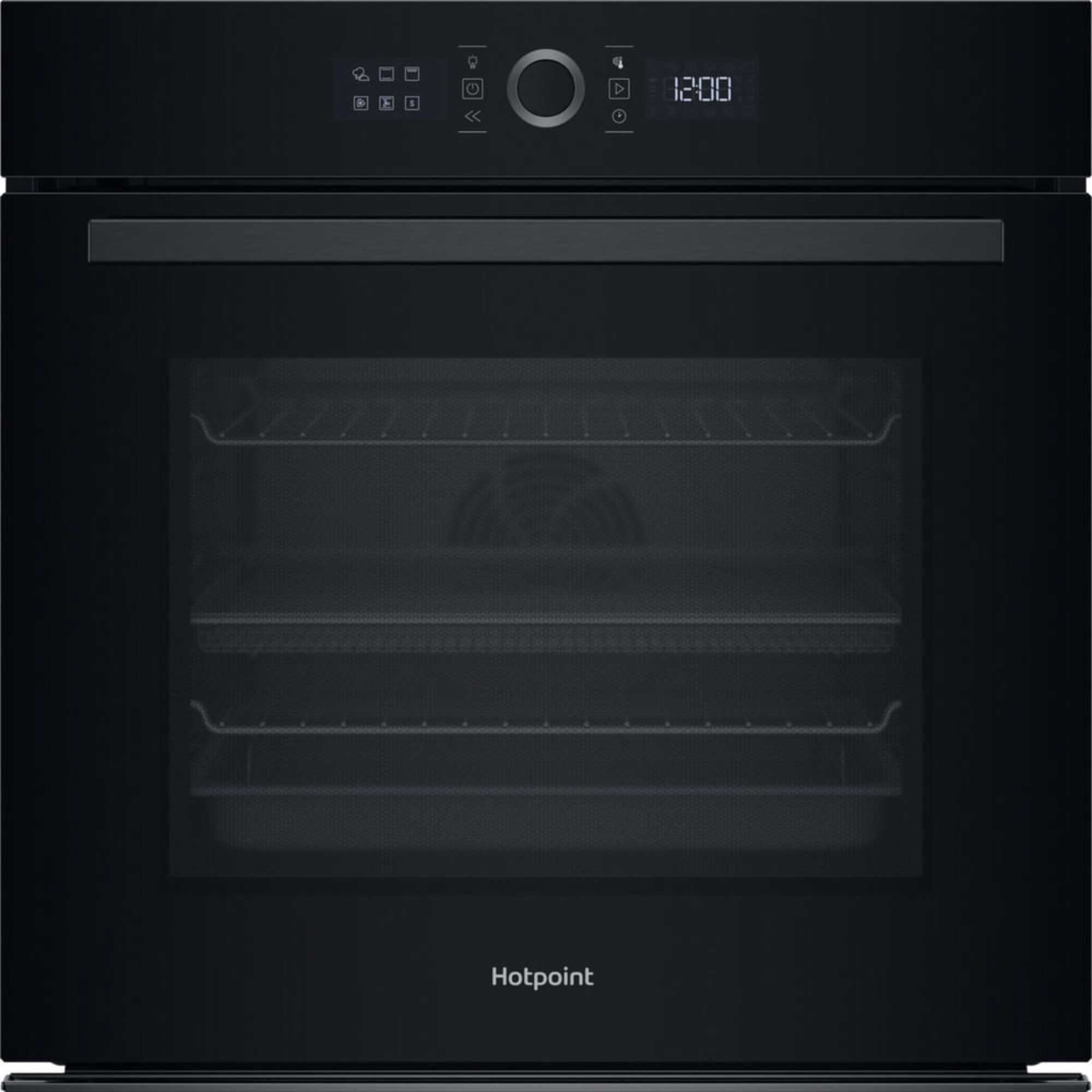 HOI4S8PM0BUK Class 4 60cm Built-In Single Pyrolytic Oven - Black